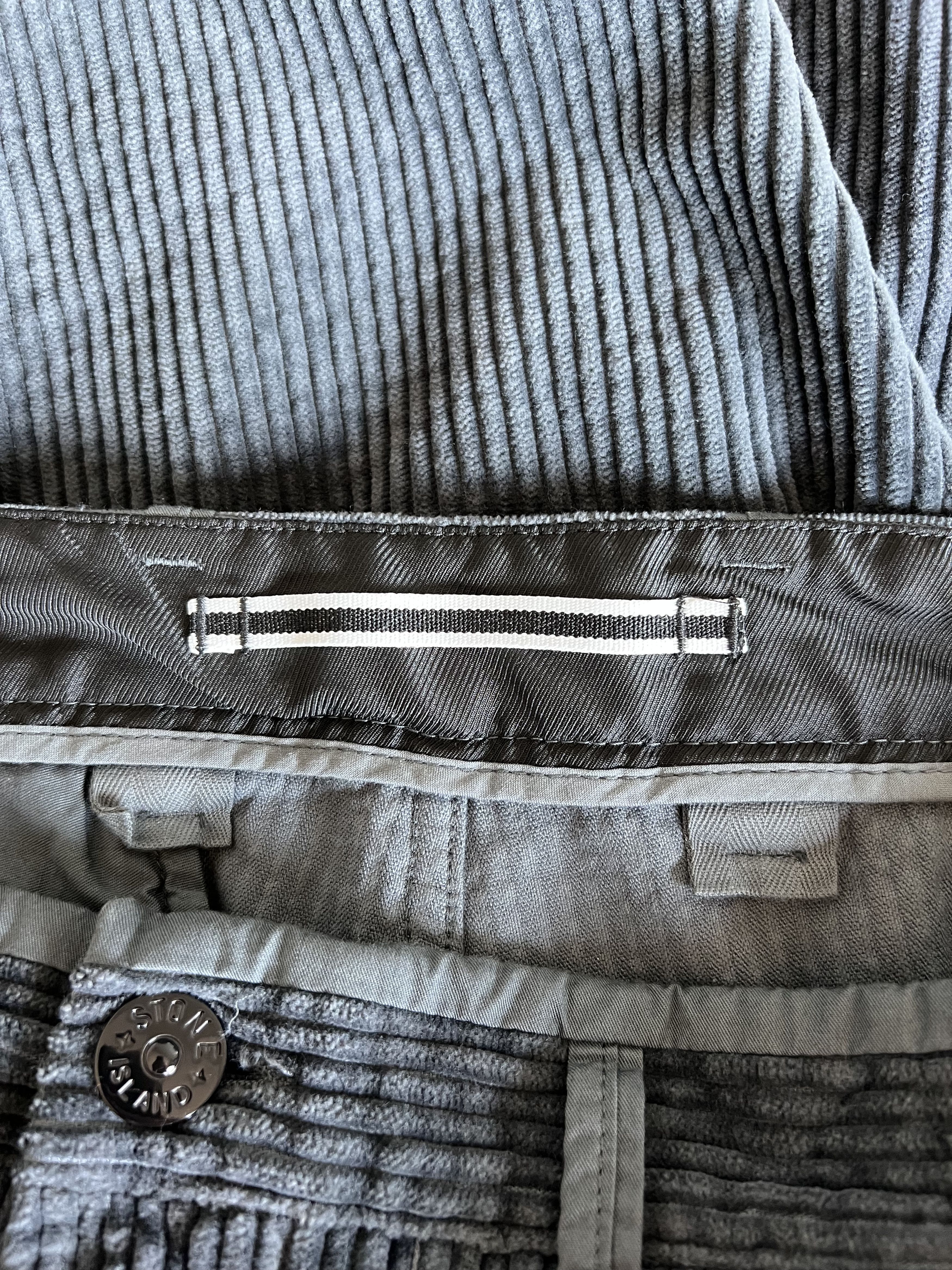 Stone Island Stone Island Corduroy Fatigue Pants in Black Size US 32 / EU 48 - 6 Thumbnail