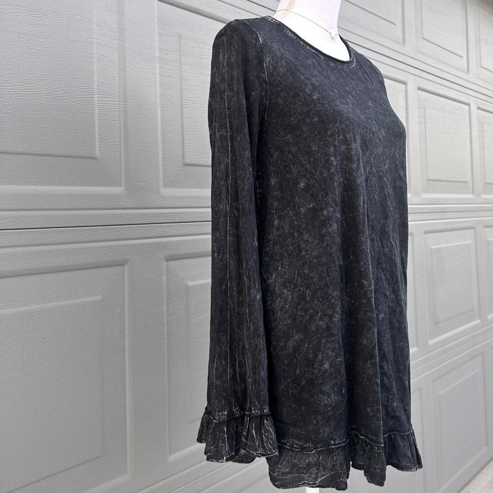 & Other Stories Altard State Size Small Black Marled Flowy Dress Size S / US 4 / IT 40 - 5 Thumbnail