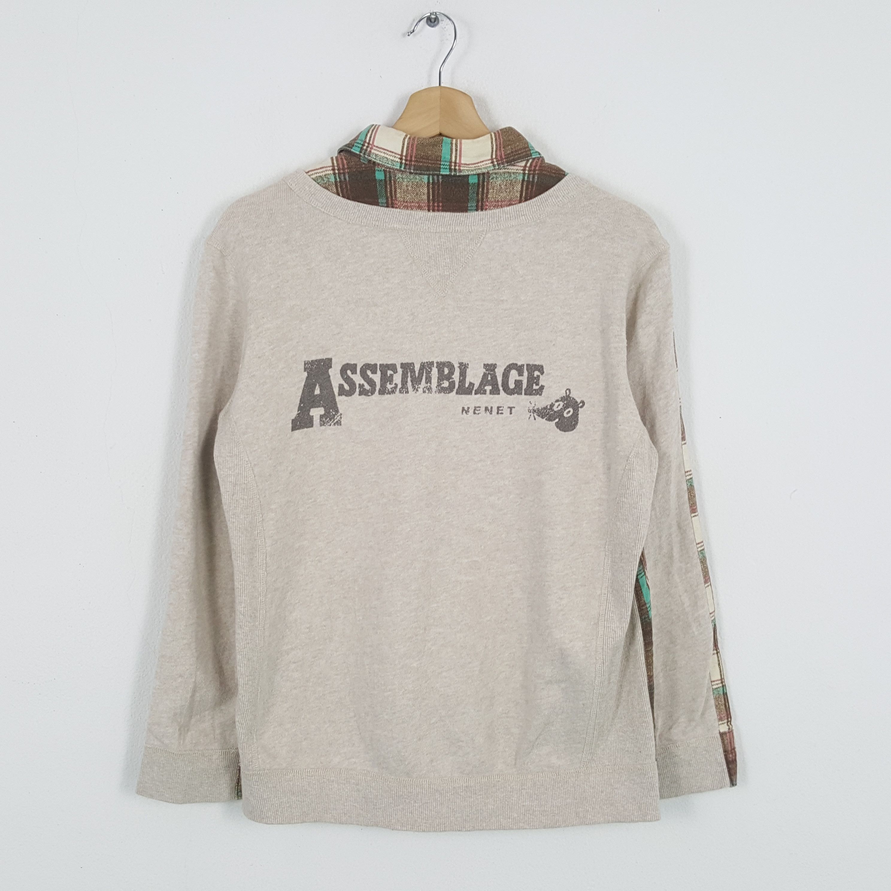 Issey Miyake × Ne-Net × Vintage Vintage ASSEMBLAGE NENET by Issey Miyake Japan Brand Shirts Size US M / EU 48-50 / 2 - 1 Thumbnail