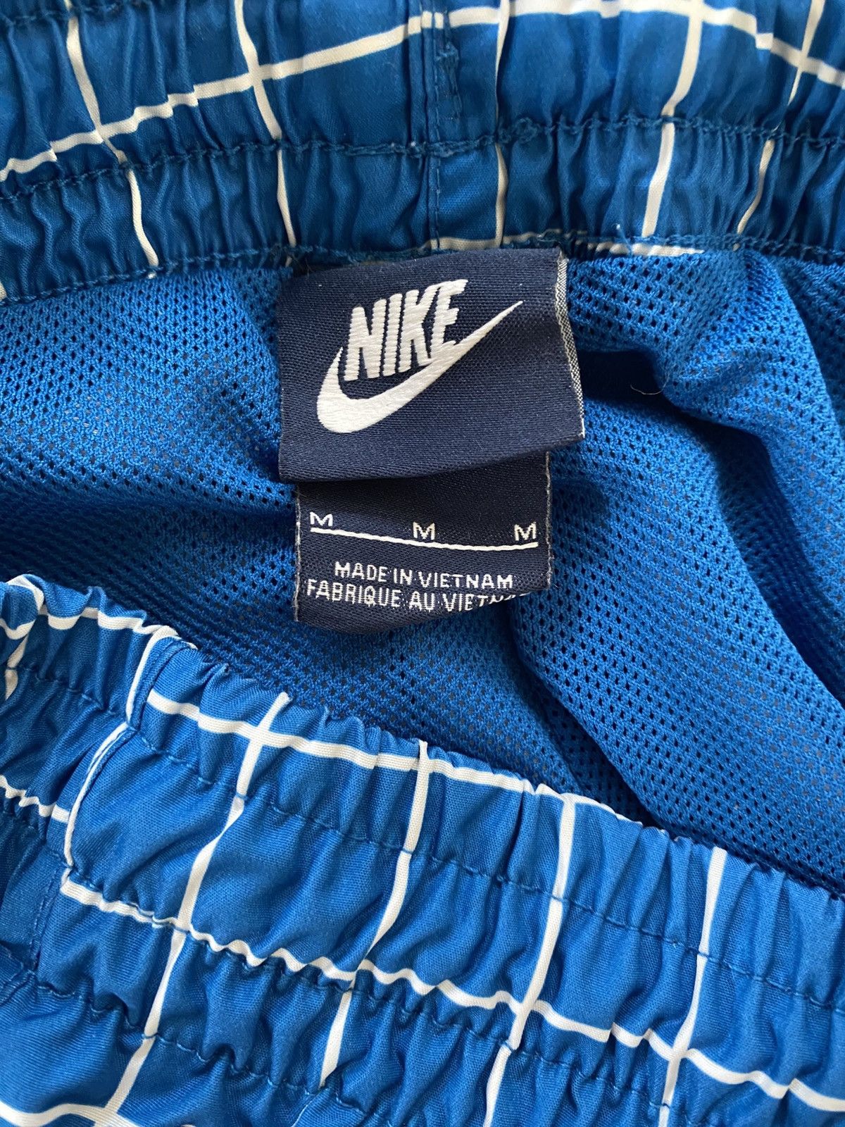 Nike Nike Y2K Swim Trunks Blue Checkered Size US 30 / EU 46 - 4 Thumbnail