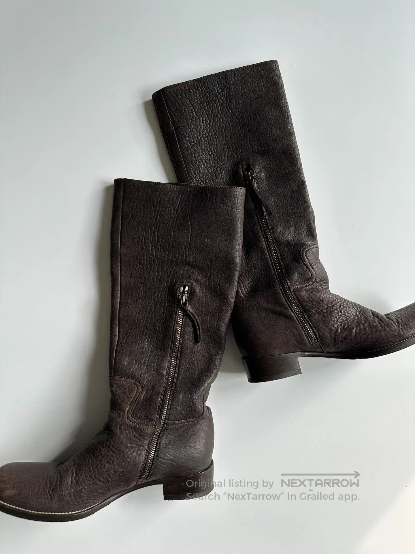 Miu Miu Miu Miu Floral embroidery high-top boots| Size US 7 / IT 37 - 5 Thumbnail