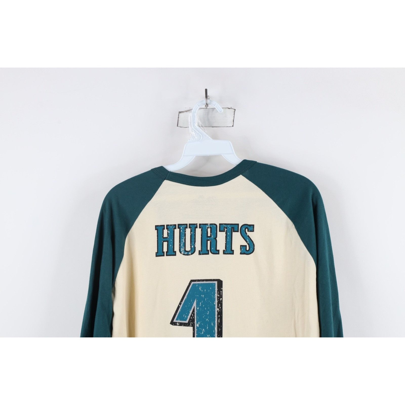 Majestic Majestic Hurts Philadelphia Eagles Football Jersey Raglan Size US XXL / EU 58 / 5 - 9 Thumbnail