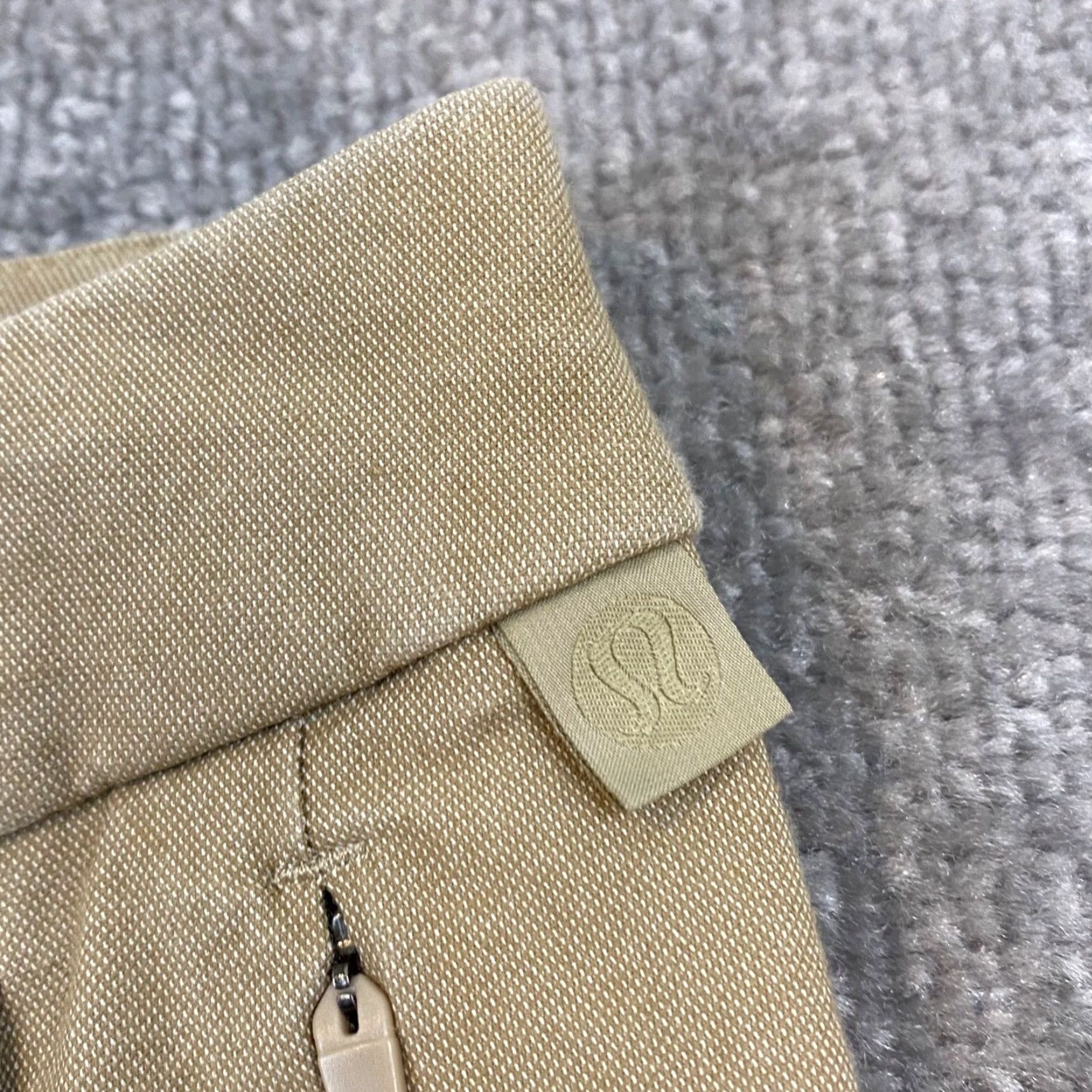 Lululemon Lululemon Commission Pants Mens 31 Light Brown Beige 31 x 30 Chino Khaki LM5AC0S Size US 31 - 3 Thumbnail