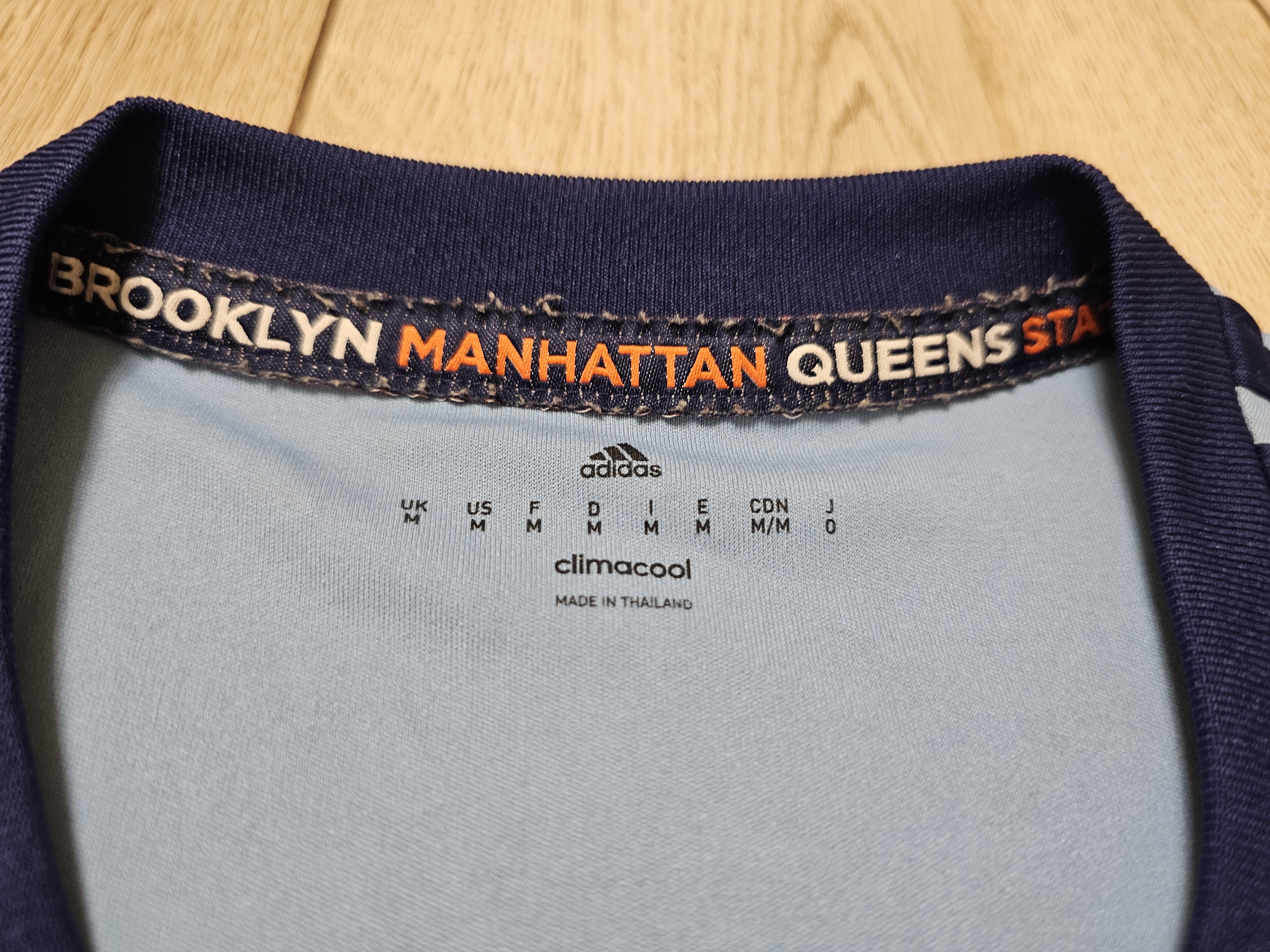 Adidas NEW YORK CITY 2017 2018 HOME FOOTBALL SOCCER JERSEY MLS Size US M / EU 48-50 / 2 - 7 Thumbnail