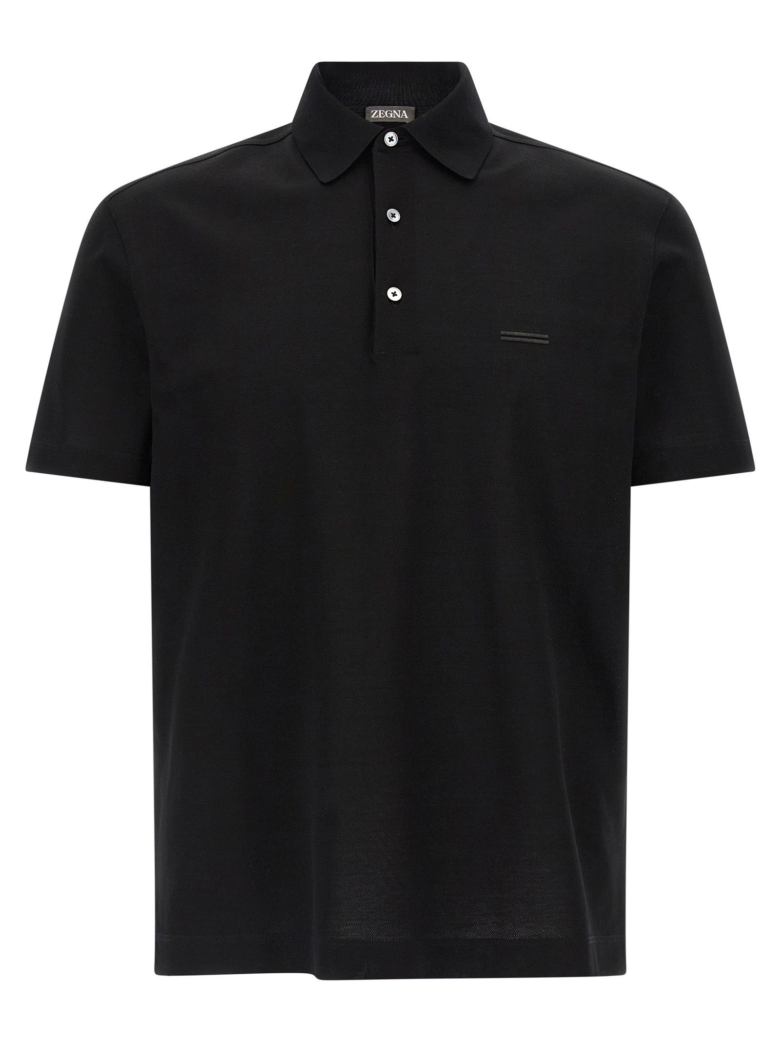 Piqué Cotton Polo Shirt