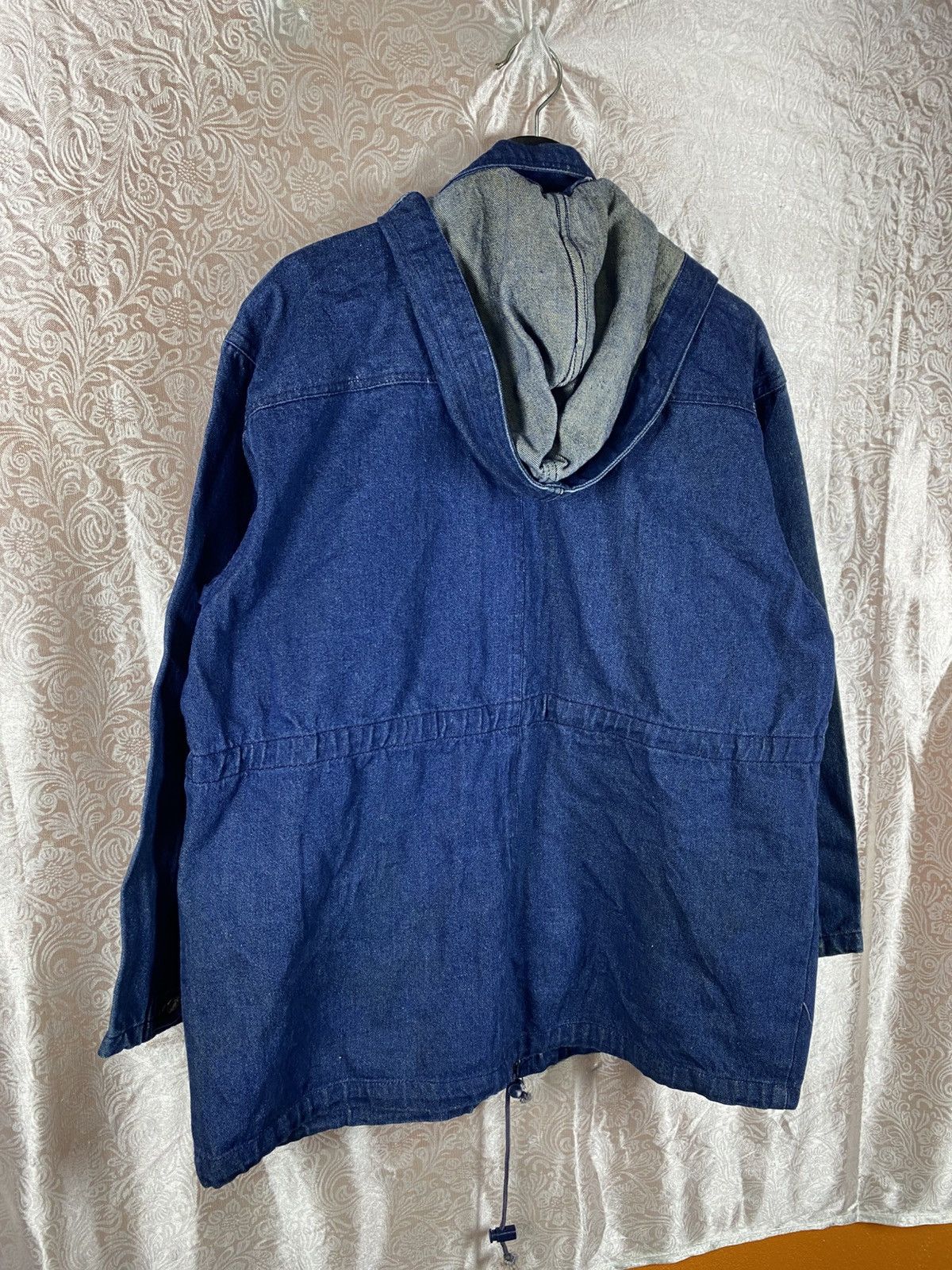 Japanese Brand Vintage Japanese Brand Denim Hood Indigo Blue Workwear Style Size US M / EU 48-50 / 2 - 14 Thumbnail