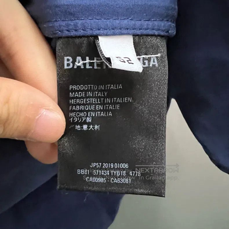 Balenciaga Balenciaga Color-Blocked Embroidered Logo Tracksuit Jacket Size US L / EU 52-54 / 3 - 4 Thumbnail