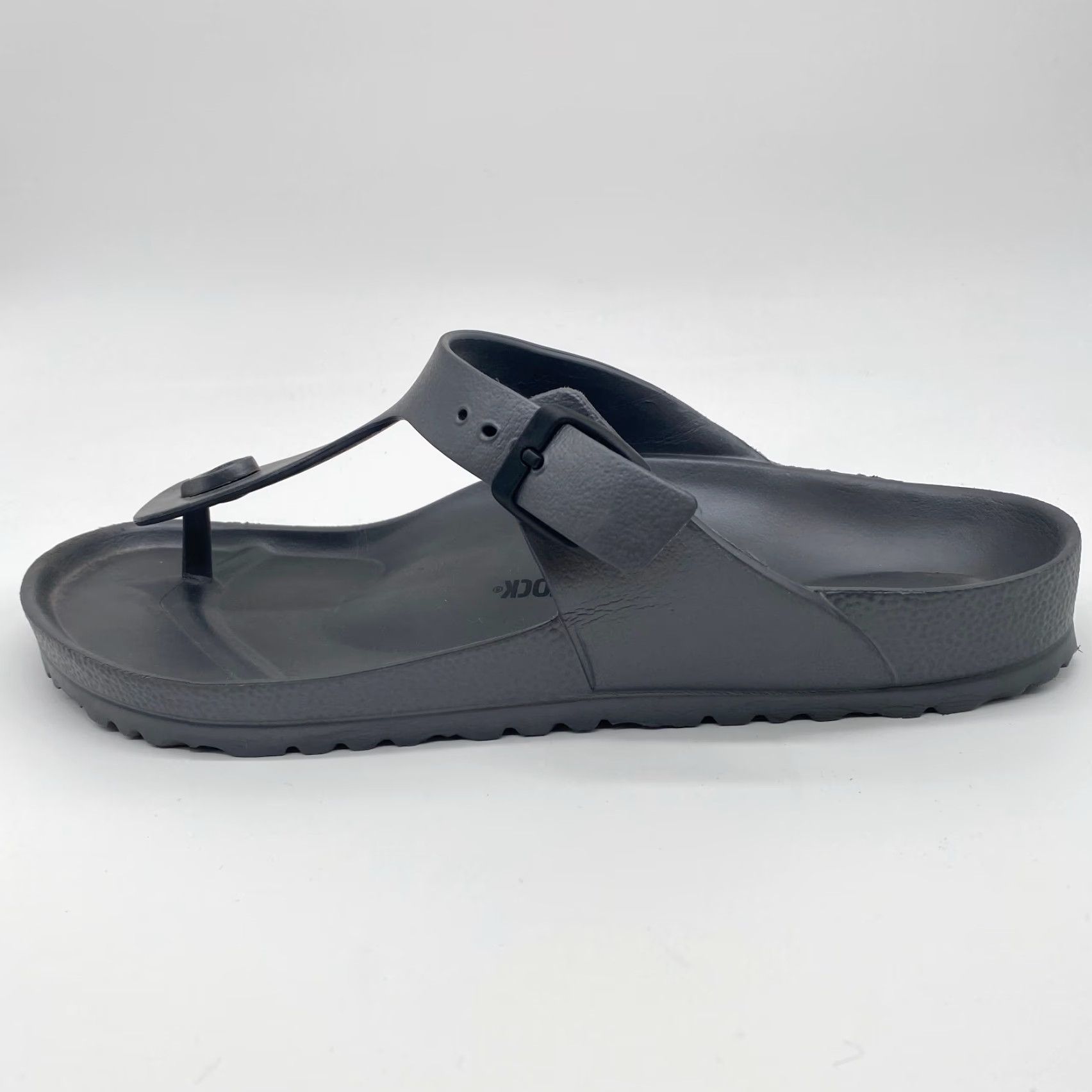 Birkenstock Birkenstock Gizeh Birko-Flor Titanium Womens Size 12 Sandal Rubber Birkenstock Gizeh Birko-Flor Size US 12 / IT 42 - 3 Thumbnail