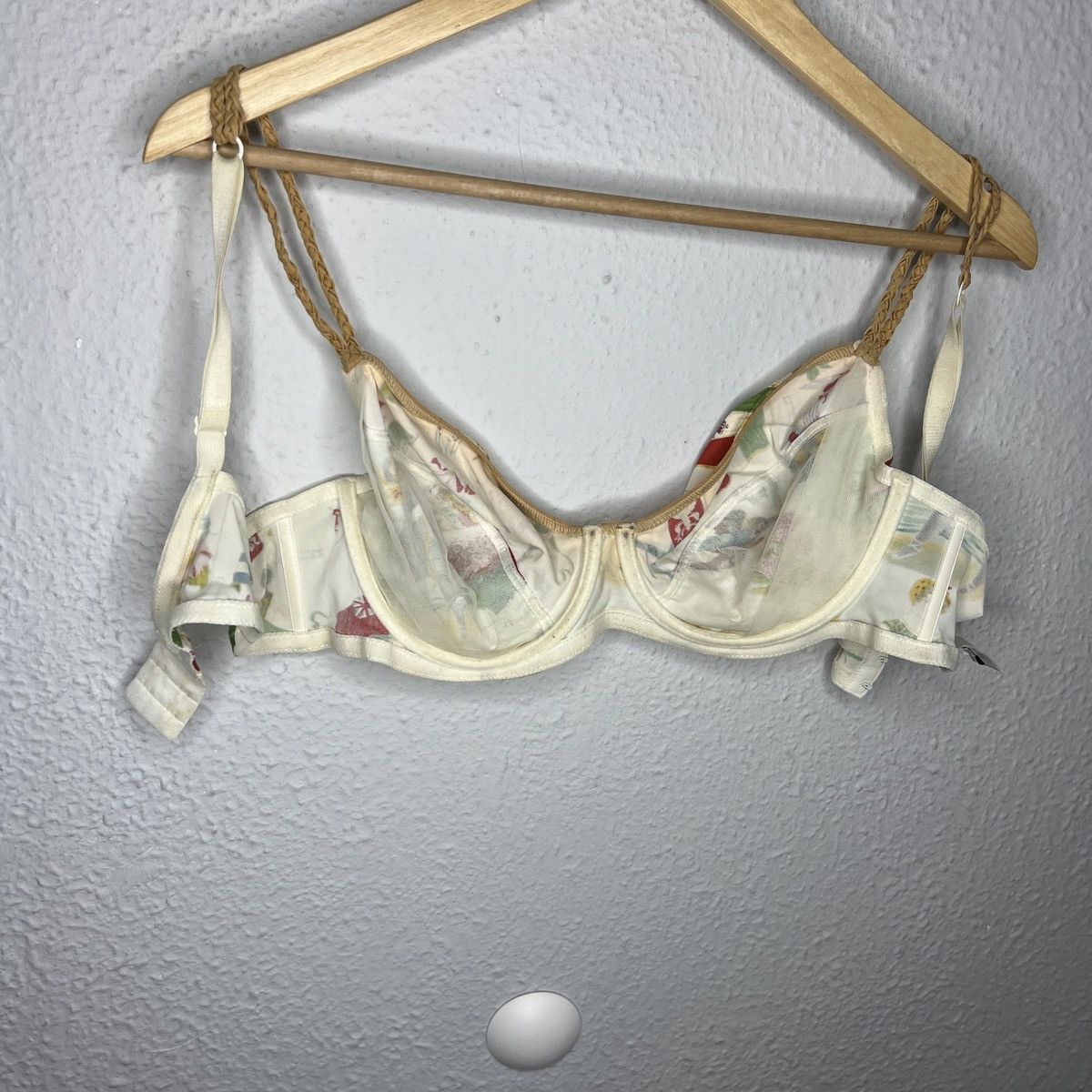 Christian Dior Monsieur Christian Dior Tank Top Bra Multicolor Full Print Designer Size M / US 6-8 / IT 42-44 - 10 Thumbnail