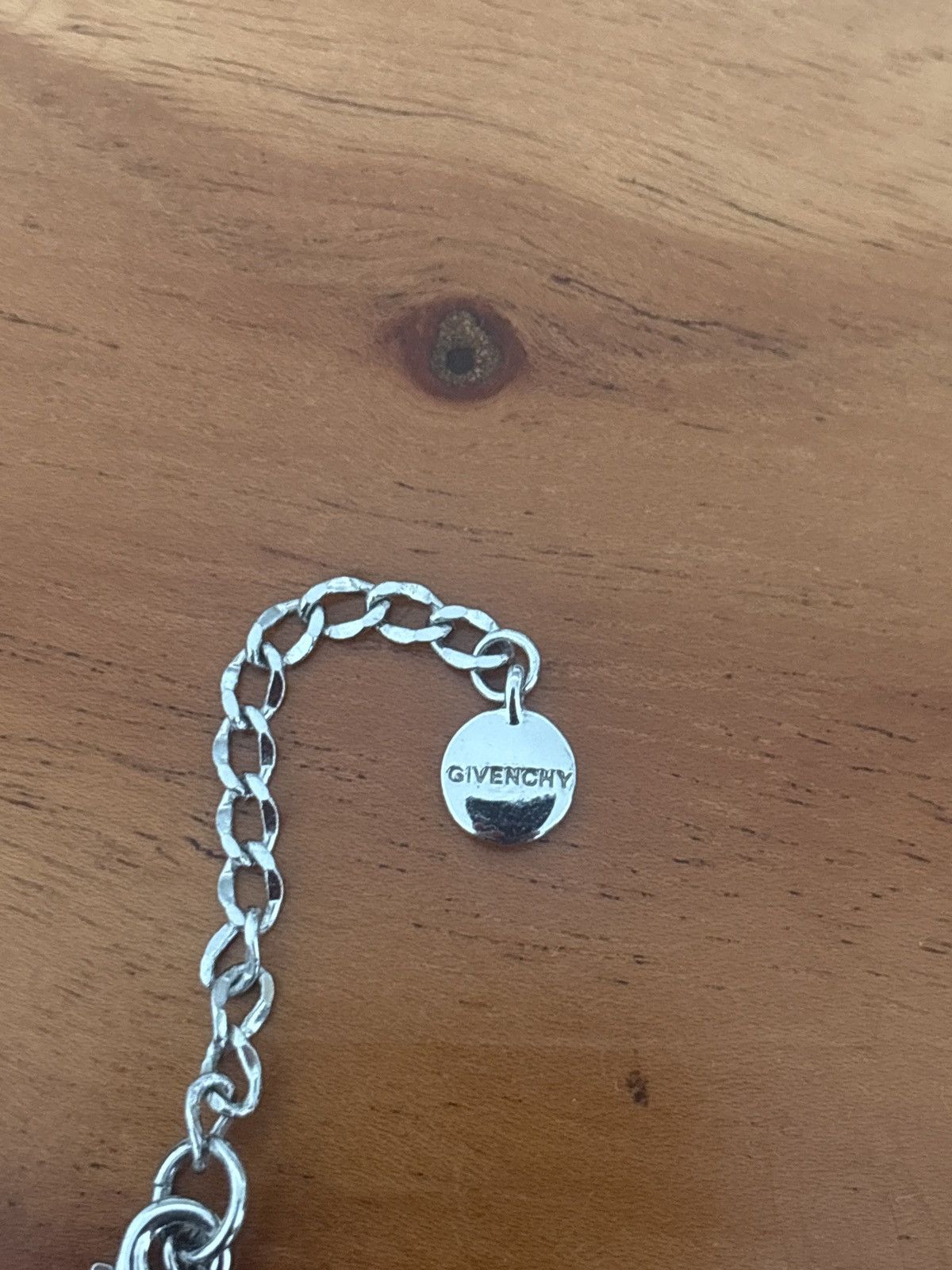 Givenchy RARE GIVENCHY SILVER CHAIN NECKLACE Size ONE SIZE - 5 Thumbnail