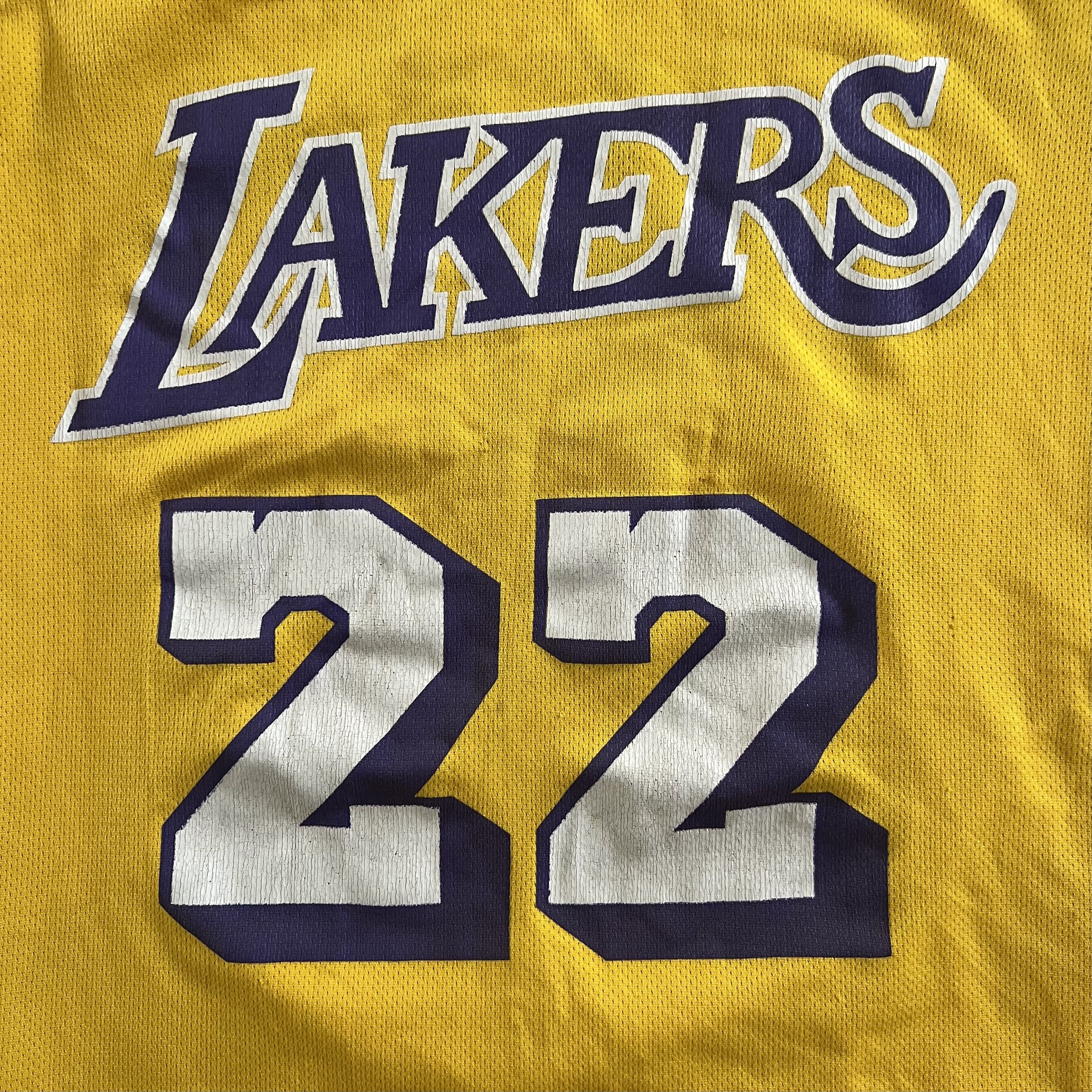 NBA × Vintage Elgin Baylor Los Angeles Lakers Jersey Size US XL / EU 56 / 4 - 2 Thumbnail