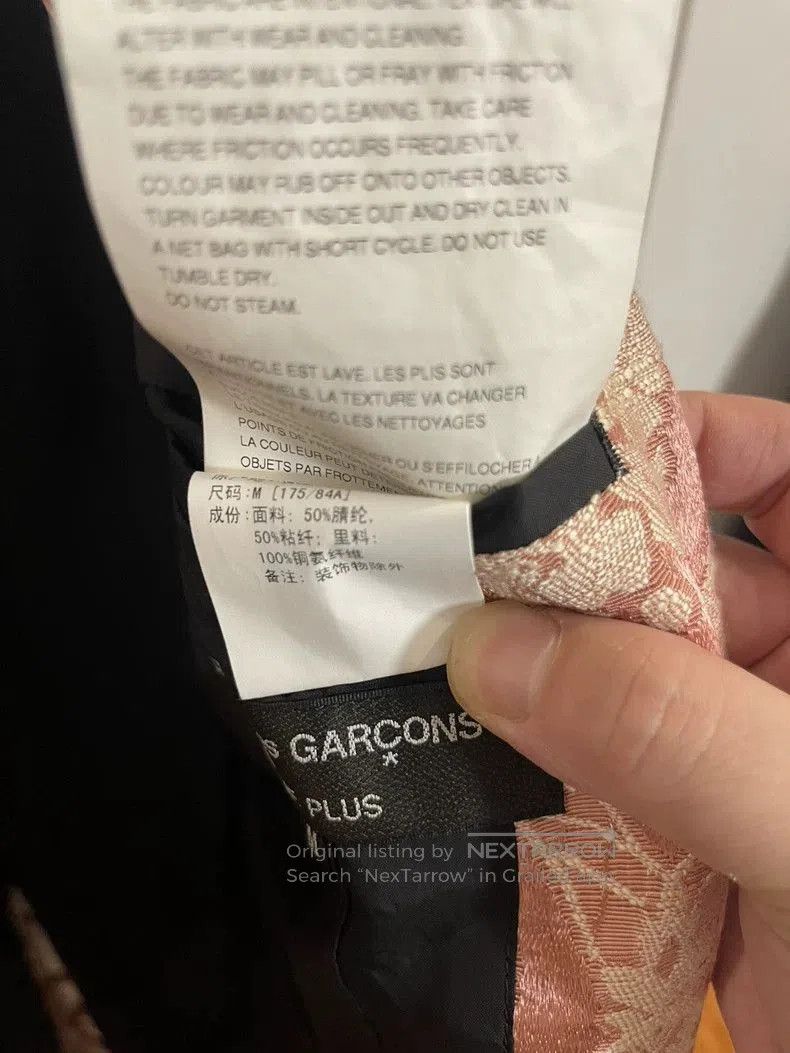 Comme des Garcons Comme des Garcons Vintage Fabric Long Coat. Size US M / EU 48-50 / 2 - 7 Thumbnail