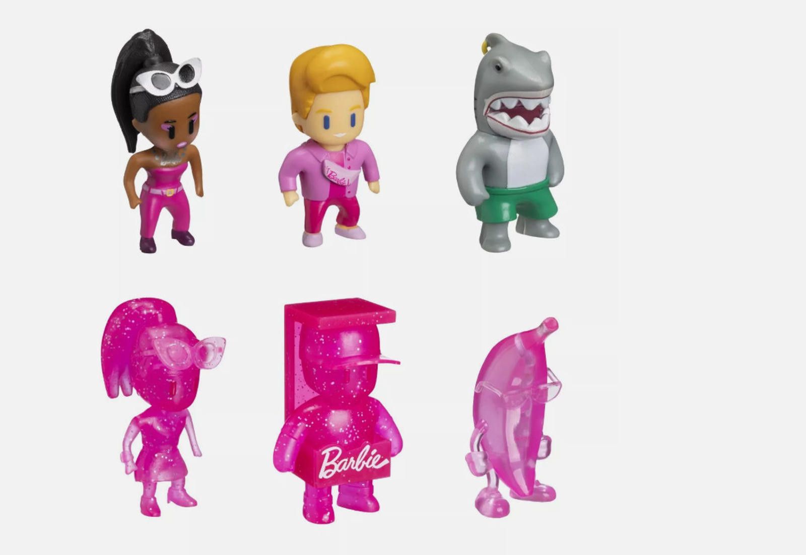 Designer BARBIE Collectible Stumble Guys Figure 2" One Pack RANDOM Size ONE SIZE - 2 Thumbnail
