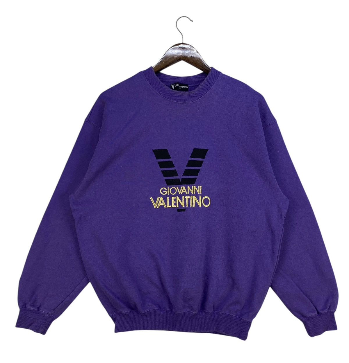 Giovanni Valentino Vintage Giovanni Valentino Sweatshirt Size US M / EU 48-50 / 2 - 2 Thumbnail