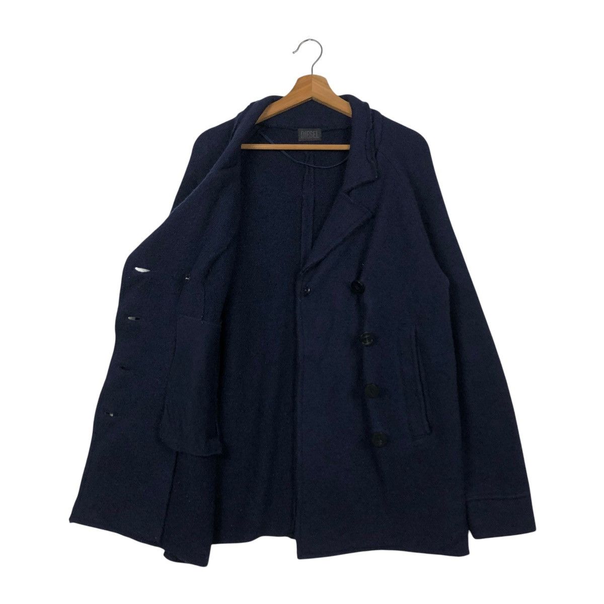 Diesel 🔥VINTAGE CHORE WORKER WOOL JACKET DIESEL ISSEY MIYAKE Size US S / EU 44-46 / 1 - 13 Thumbnail