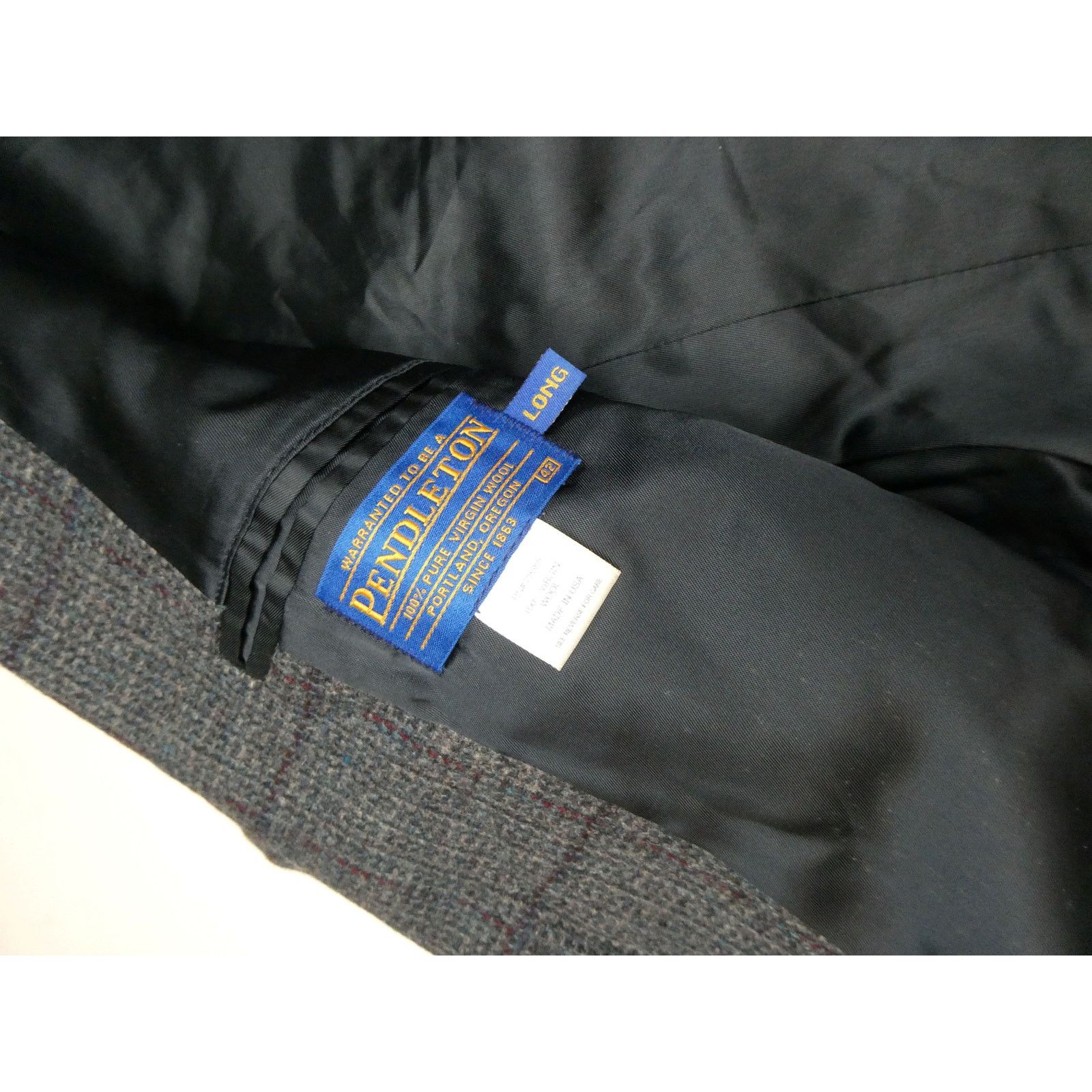 Pendleton Vintage Pendleton wool blazer sport coat, 42L, Made in USA Size 42L - 3 Thumbnail