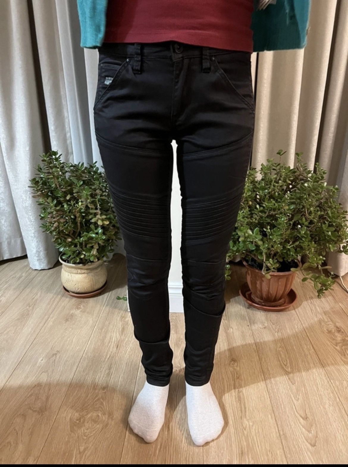 G-Star G Star Raw 5620 Custom Mid Skinny jeans size W24 L30 Size 24" / US 00 / IT 34 - 7 Thumbnail