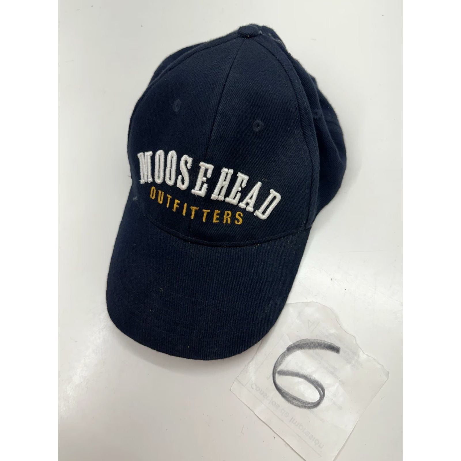 Logo 7 Unbranded Baseball Hat Moosehead Outfitters Logo Embroidered Blue Cap Size ONE SIZE - 8 Thumbnail