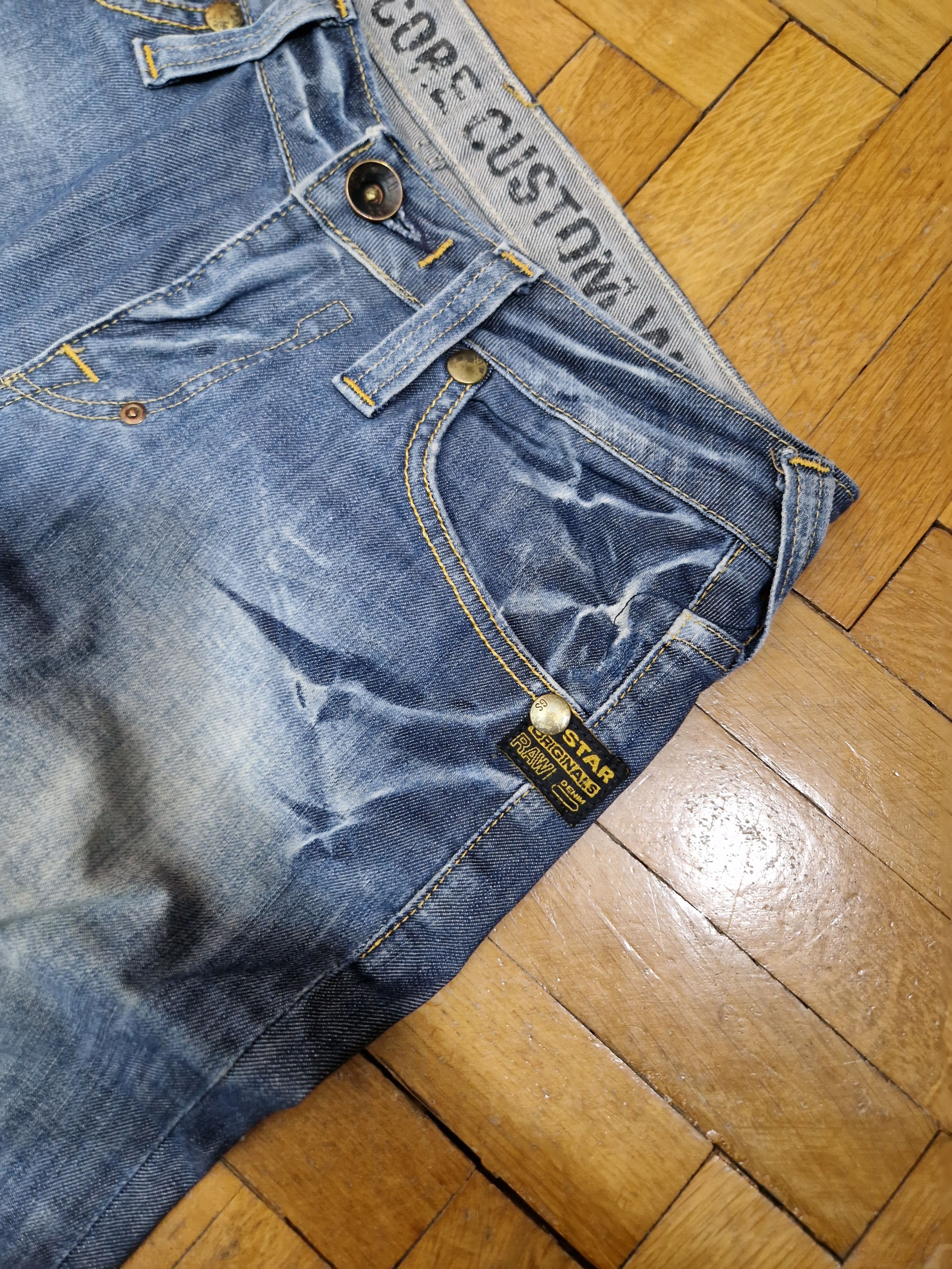 G-Star × Vintage G-Star Raw vintage low waist denim pants flare y2k Size 27" / US 4 / IT 40 - 5 Thumbnail