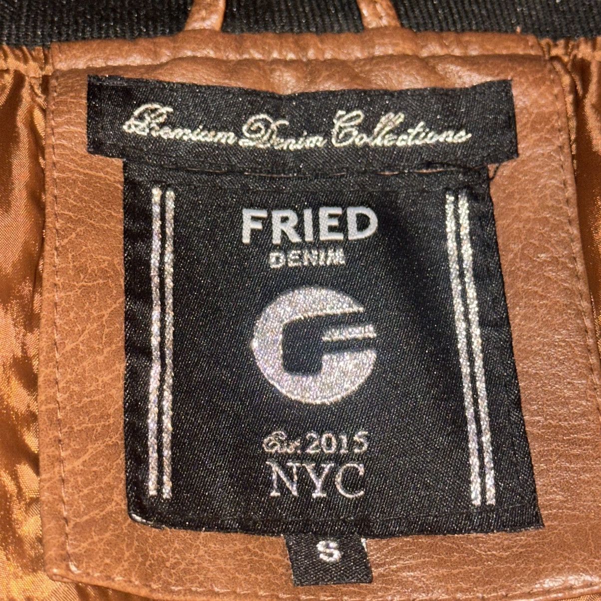 Other Fried Denim vegan leather varsity jacket Size US S / EU 44-46 / 1 - 4 Thumbnail
