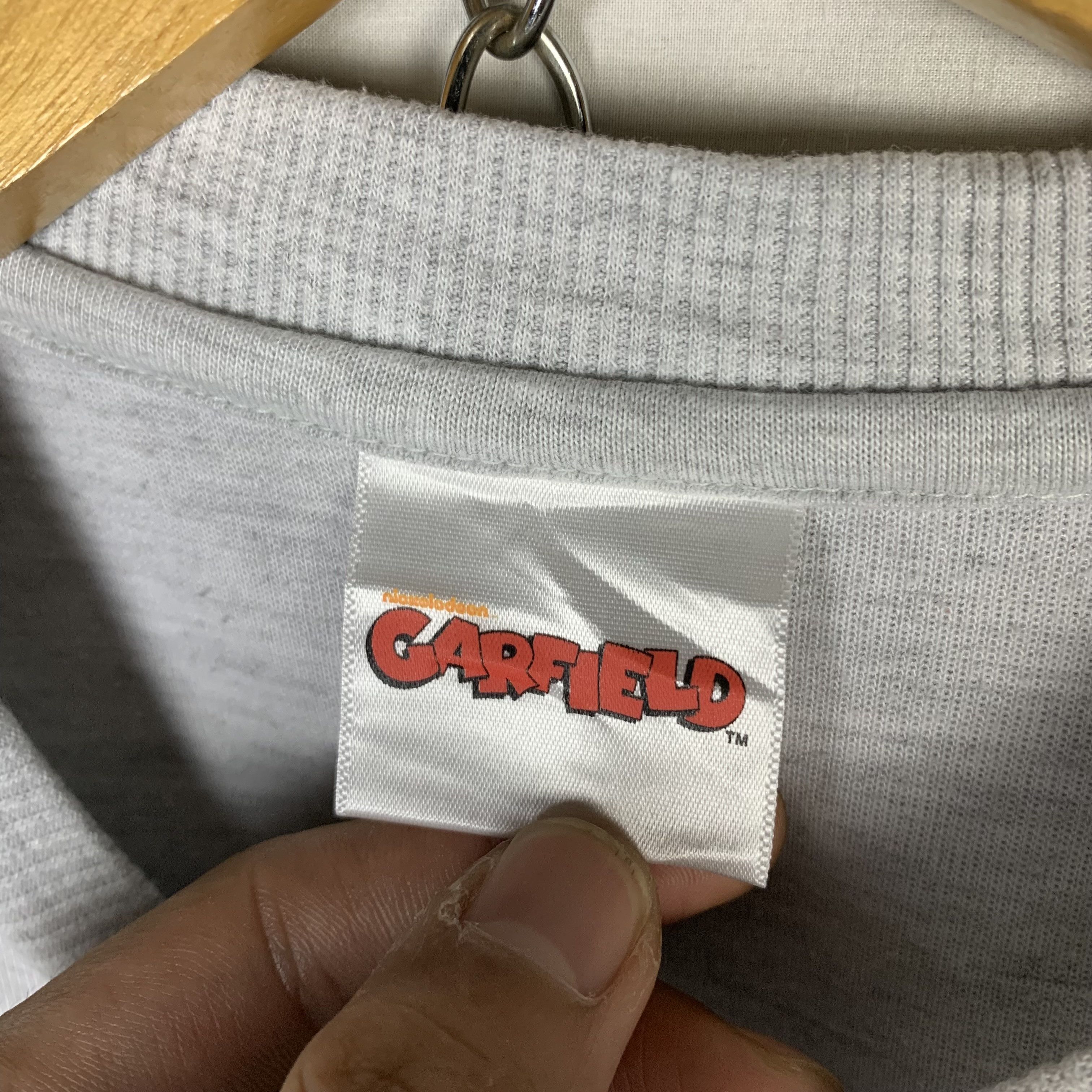 Warner Bros Garfield Sweatshirt Crewneck Size US L / EU 52-54 / 3 - 5 Thumbnail