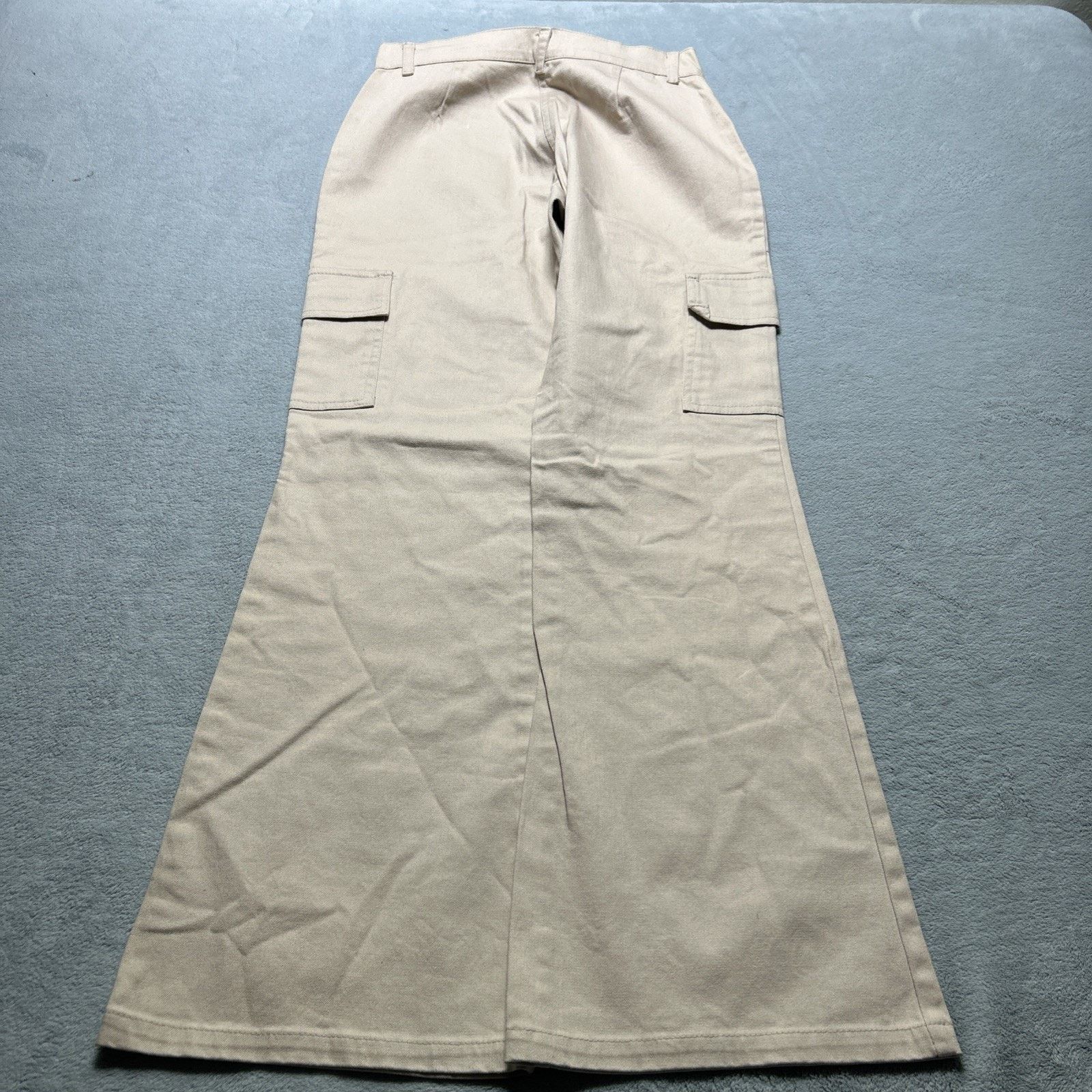 Abercrombie & Fitch Cargo Beyond Baggy Pants Womens 27x29 Dojo Flare Wide Leg Size 27" / US 4 / IT 40 - 2 Thumbnail