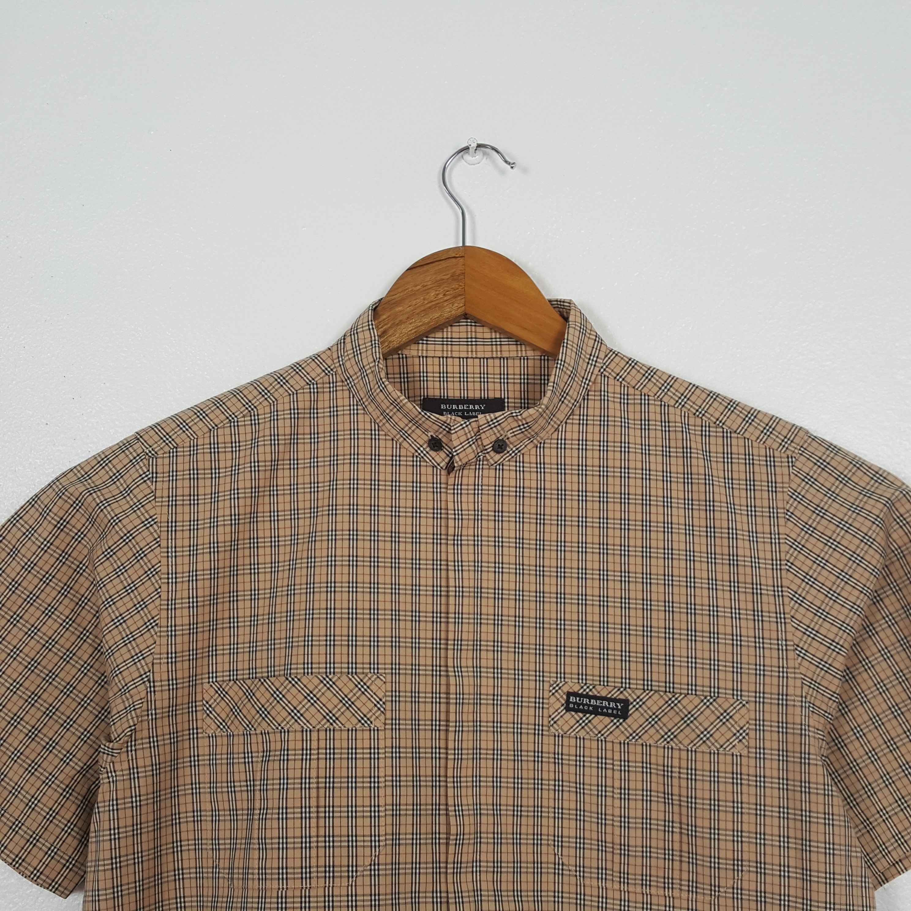 Burberry Vintage Burberry Landon Nova Check Design Shirt C319N14 Size US M / EU 48-50 / 2 - 2 Thumbnail