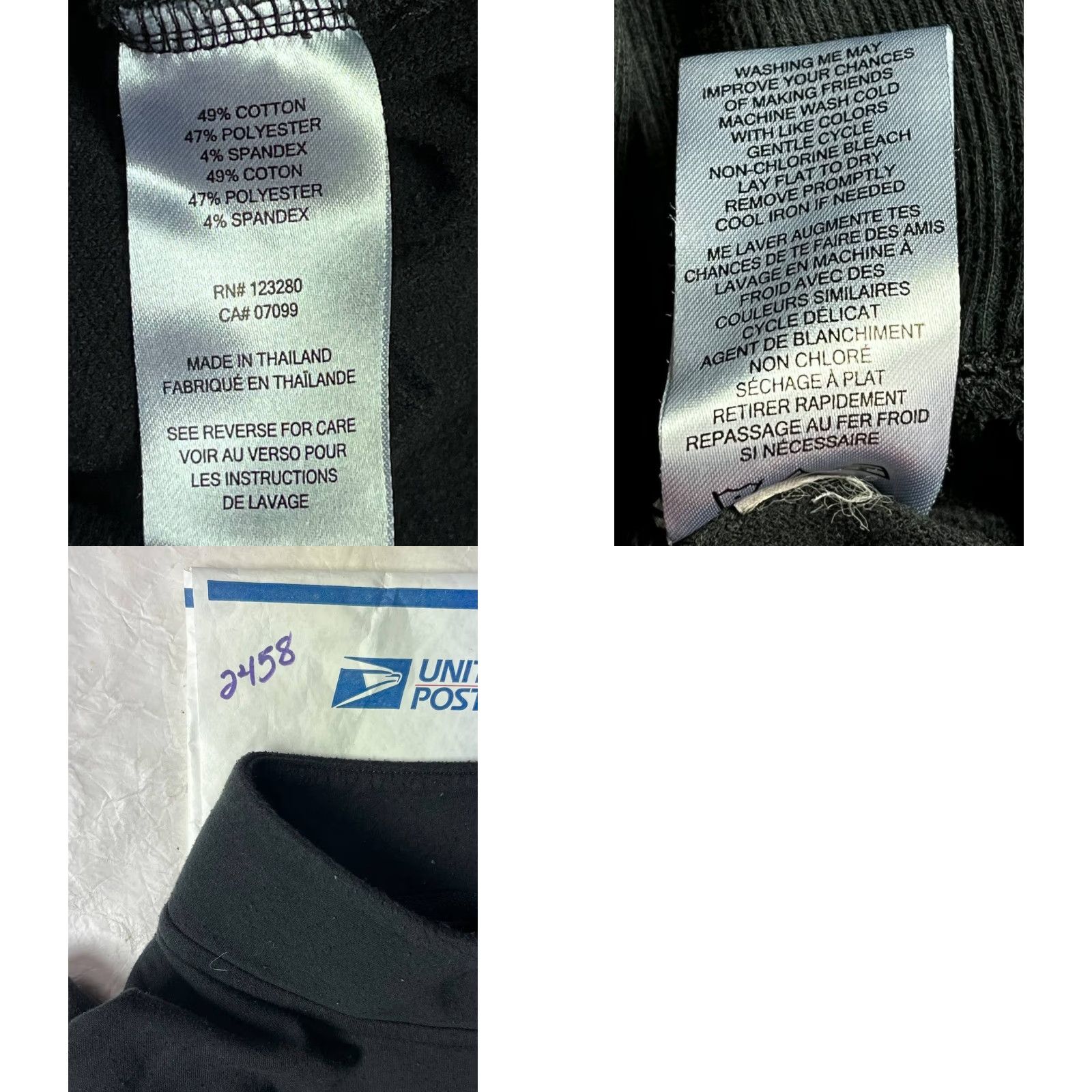 TravisMathew Travis Mathew Golf Hoodie 1/4 Zip Black 2XL Men's Pullover Knit Moisture Wicking Logo Crewneck Sports Shirt Size US XXL / EU 58 / 5 - 10 Thumbnail