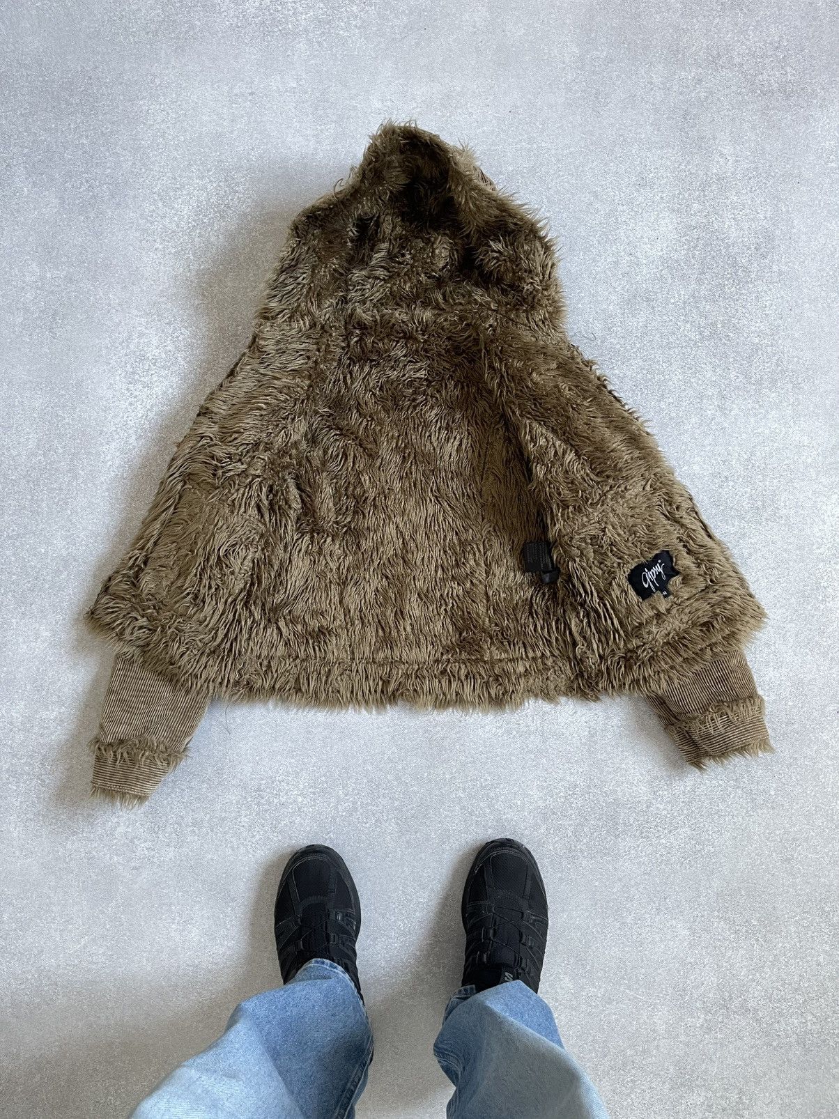 Hysteric Glamour Gipsy Vintage Y2k Faux Fur Archive Corduroy Hooded Jacket Size M / US 6-8 / IT 42-44 - 6 Thumbnail