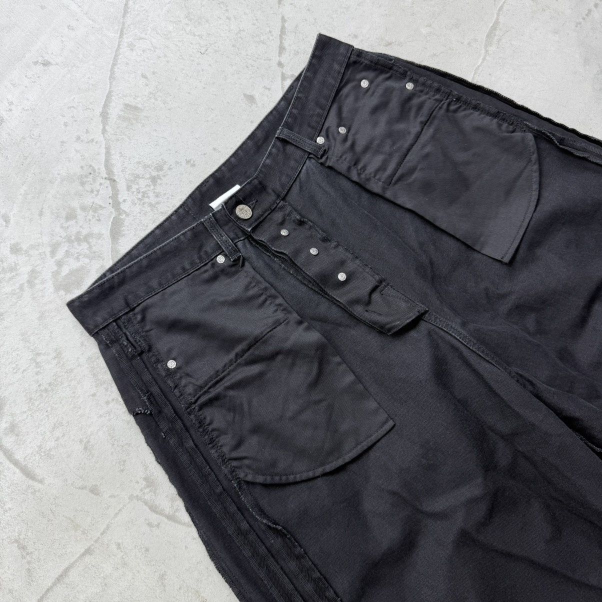 Vetements Vetements SS23 Inside-out Bell Botton Denim Pants Size US 31 - 3 Thumbnail
