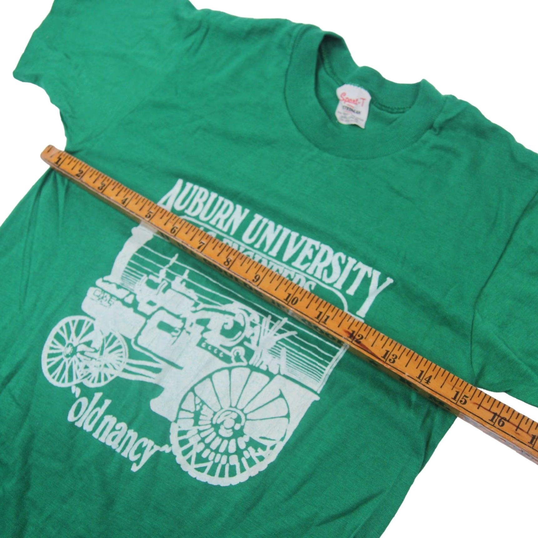 Vintage VINTAGE Auburn University AG Engineers "Old Nancy" Tractor Graphic Shirt Size US S / EU 44-46 / 1 - 5 Thumbnail
