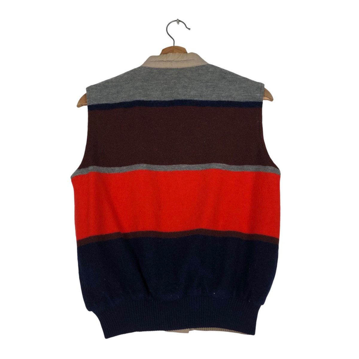 Japanese Brand 📌Vintage Reversible Biker Vest Arnold Palmer Blanket Design Size US S / EU 44-46 / 1 - 17 Thumbnail