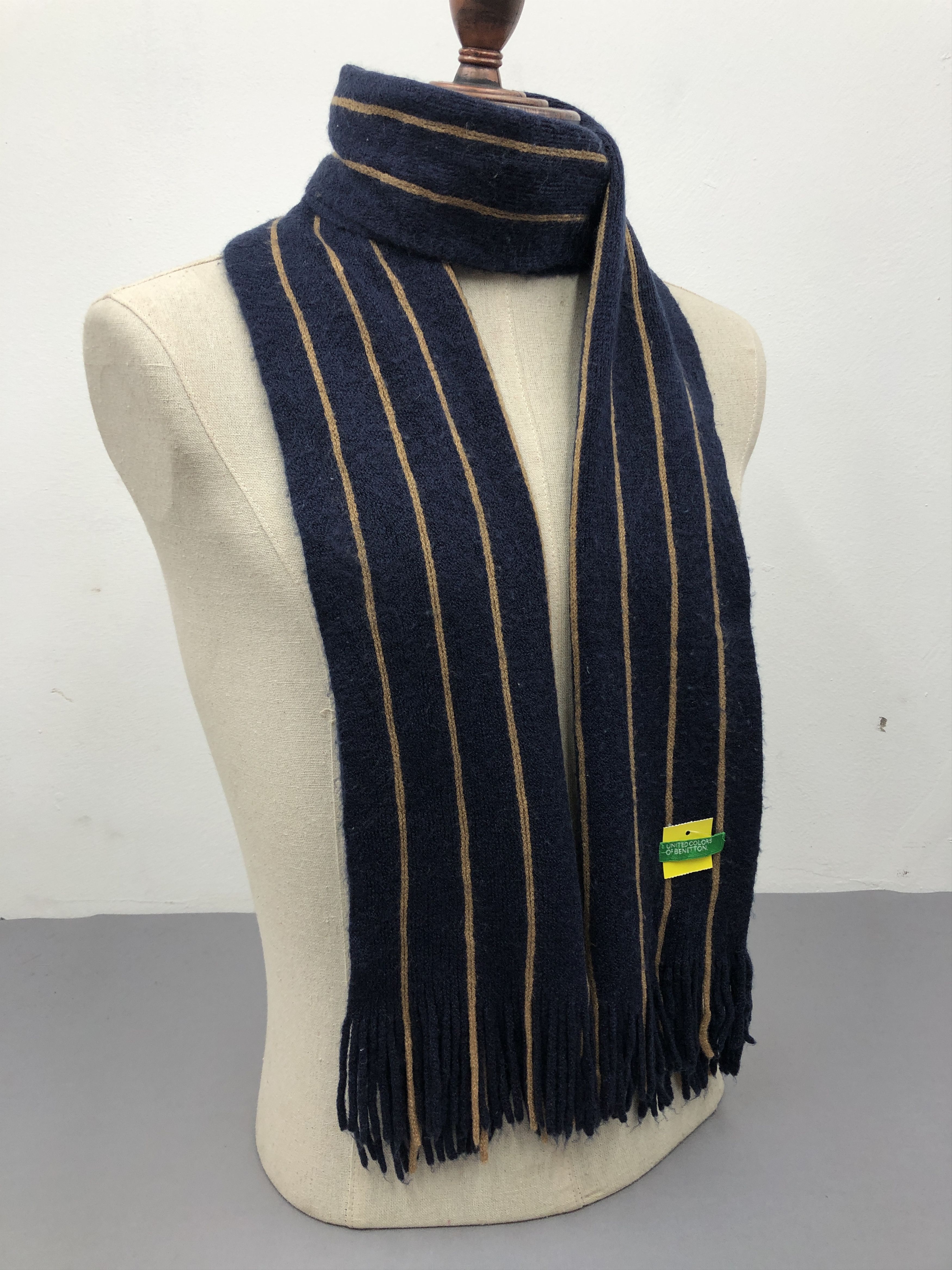 Benetton Vintage Benetton Scarf / Muffler / Neckwear Size ONE SIZE - 2 Thumbnail