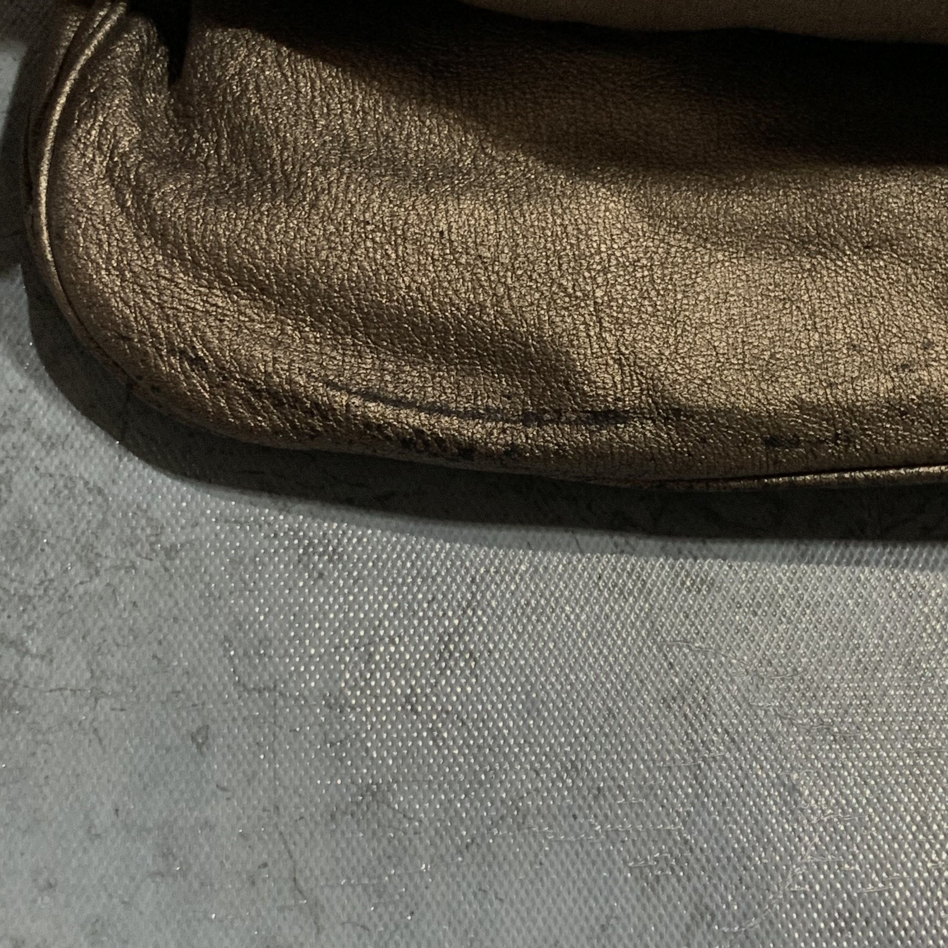 Dior Christian Dior - AW06 - Silver Mettalic Leather Gaucho Bag Size ONE SIZE - 15 Thumbnail
