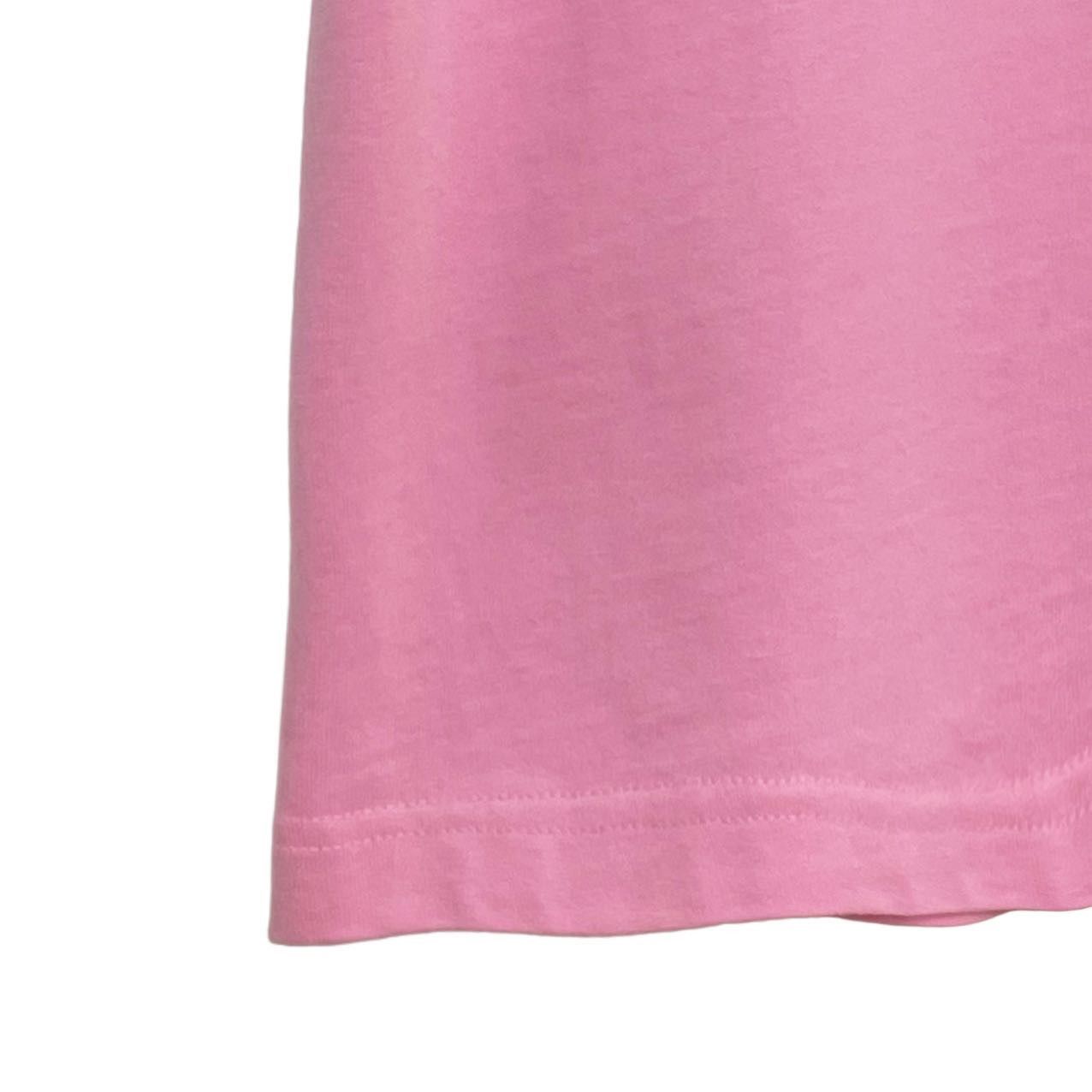 Balenciaga Balenciaga Pink Vintage Jersey Drop Shoulder T-Shirt K26WX Size US M / EU 48-50 / 2 - 4 Thumbnail