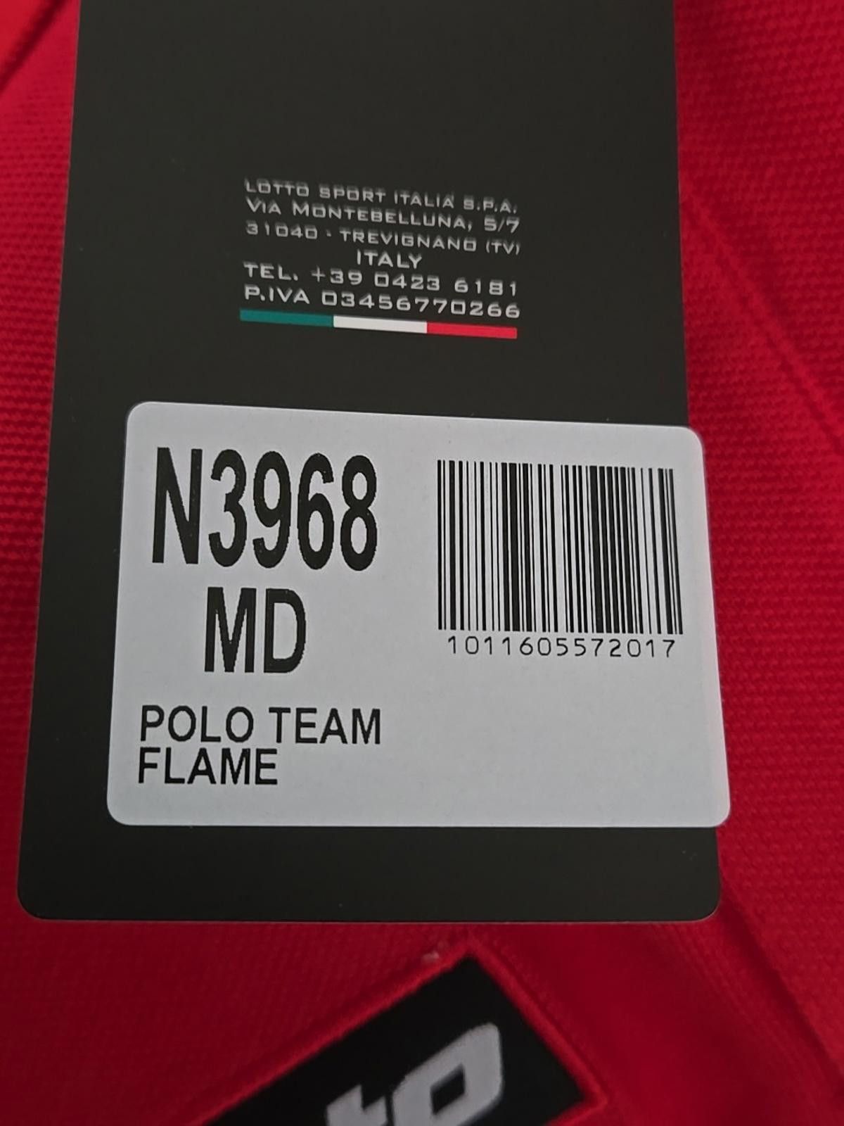 Lotto Sport Vtg Lotto Italian Sport Design Polo Team Flame Shirt M Mens Size US M / EU 48-50 / 2 - 5 Thumbnail