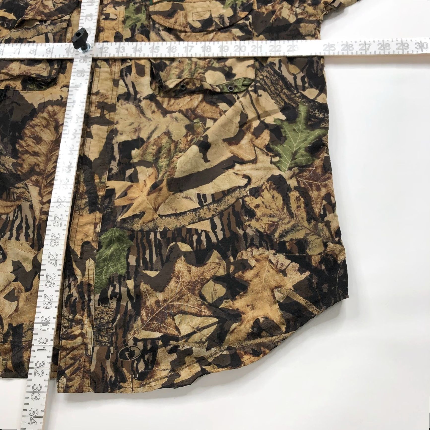 Vintage Remington Camouflage Camp Hiking Fishing Trek Trail Button Up Shirt Long Sleeve Vent Size US L / EU 52-54 / 3 - 4 Thumbnail