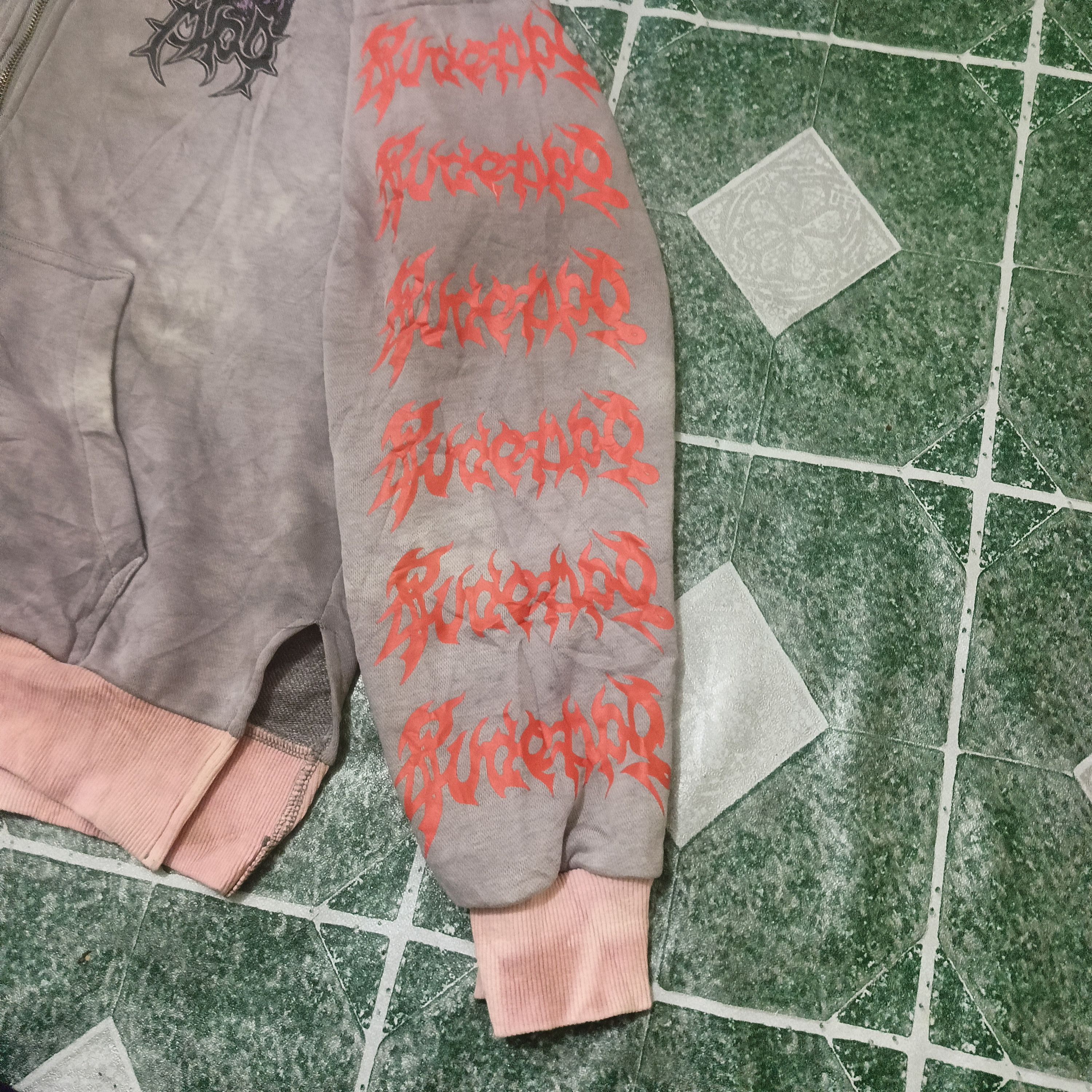 The GV Gallery MPQ by Kaizu Rude Mpq so sick of Human distressed hoodie Size US L / EU 52-54 / 3 - 6 Thumbnail