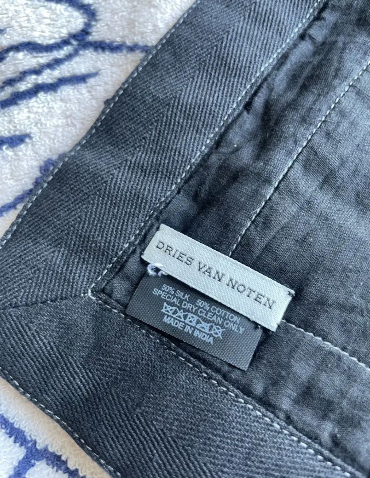 Dries Van Noten Dries Van Noten AW14 Silk Double Zipped Scarf Scarves Size ONE SIZE - 2 Thumbnail