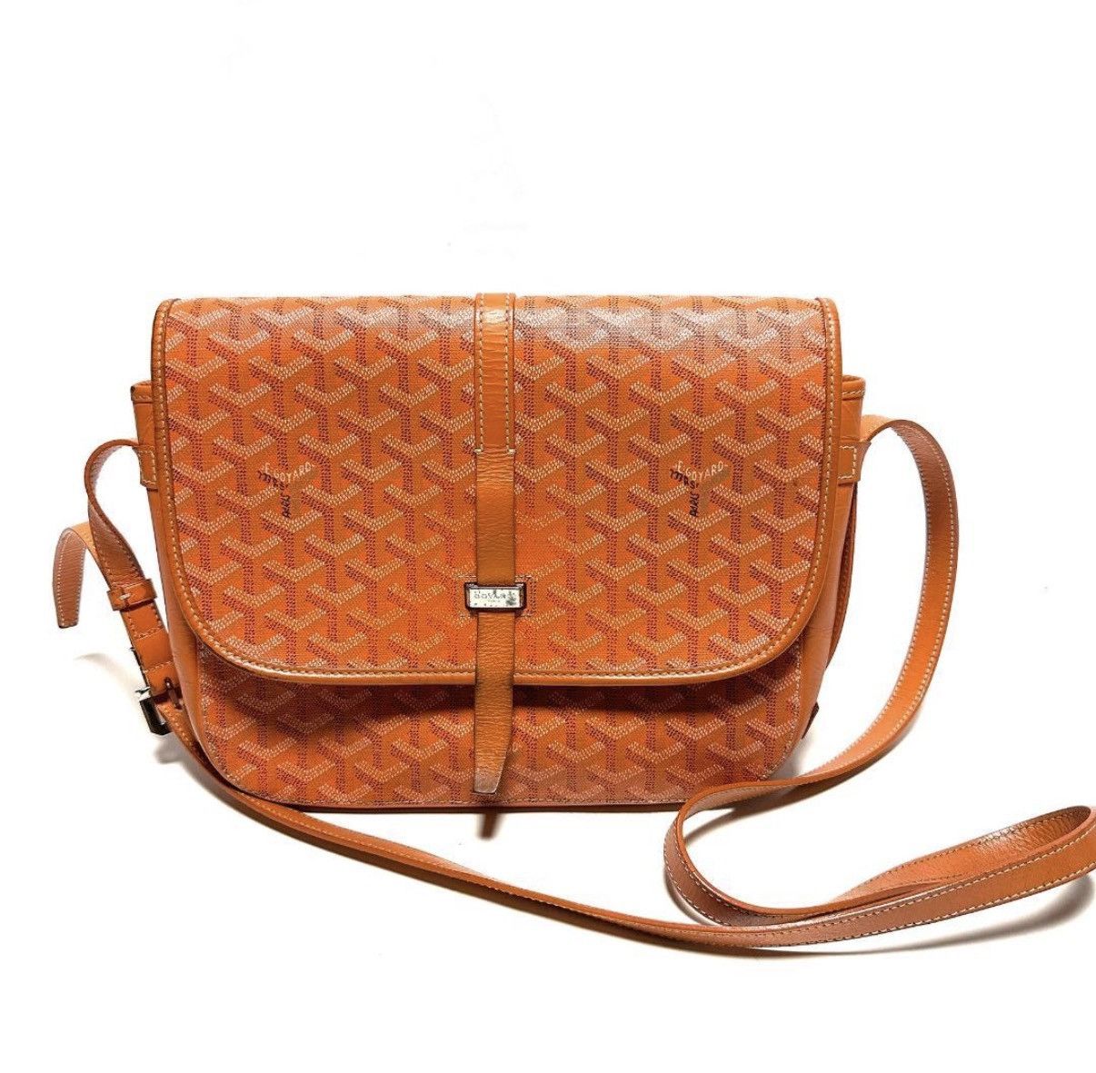 Goyard Goyard belvedere MM shoulder Bag Orange Size ONE SIZE - 1 Thumbnail