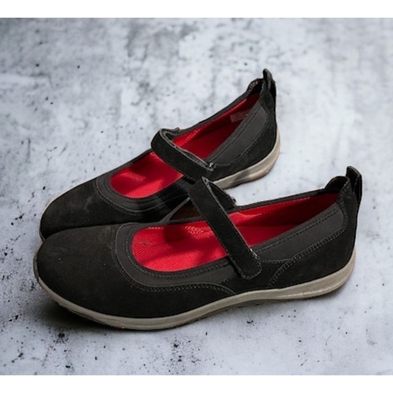 Lands' End Lands End Black Mary Janes Shoes Leather Flats Size US 11B Size US 11 / IT 41 - 1 Thumbnail