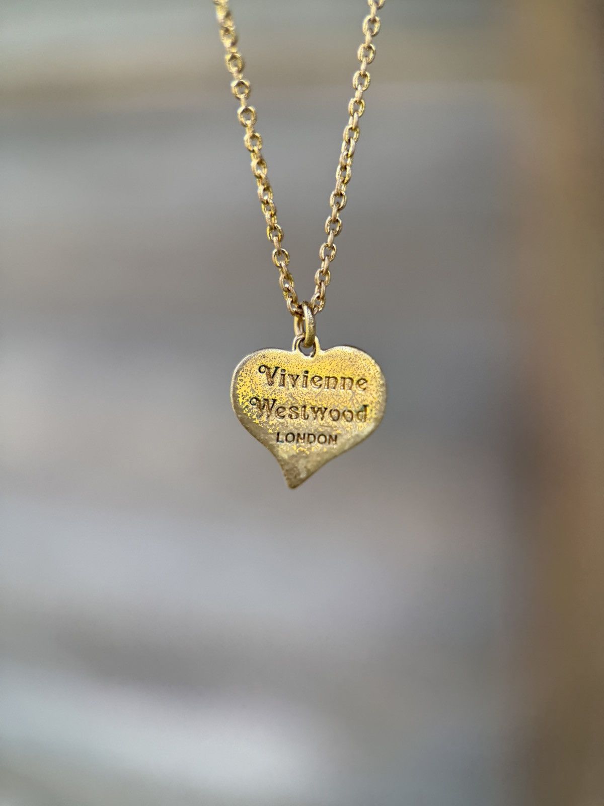 Vivienne Westwood Vivienne Westwood Petra Heart Pendant Necklace In Gold Size ONE SIZE - 2 Thumbnail