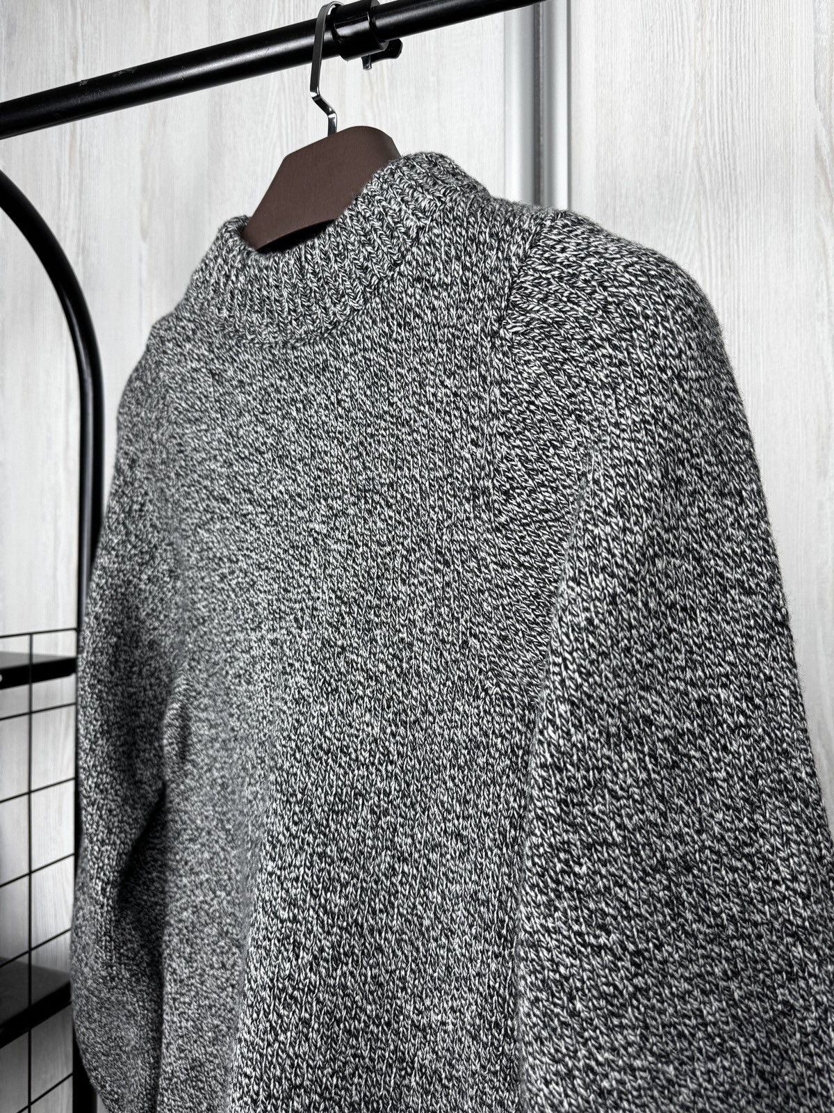 Toteme Toteme Pomy Grey Merino Wool knitted sweater jumper Size XXS / US 00 / IT 34 - 4 Thumbnail