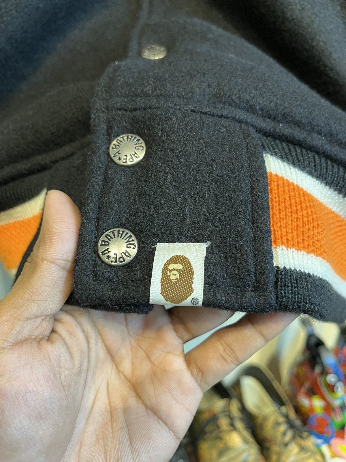 Bape Bape varsity Jacket Size US S / EU 44-46 / 1 - 5 Thumbnail