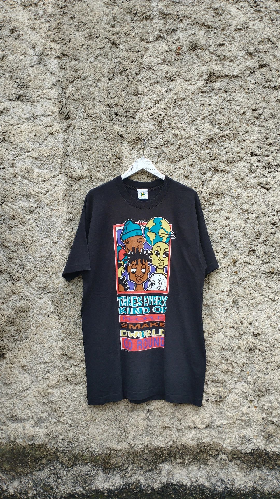 Vintage Vintage Cross Colours "Take every kind of people" Size US XXL / EU 58 / 5 - 1 Thumbnail