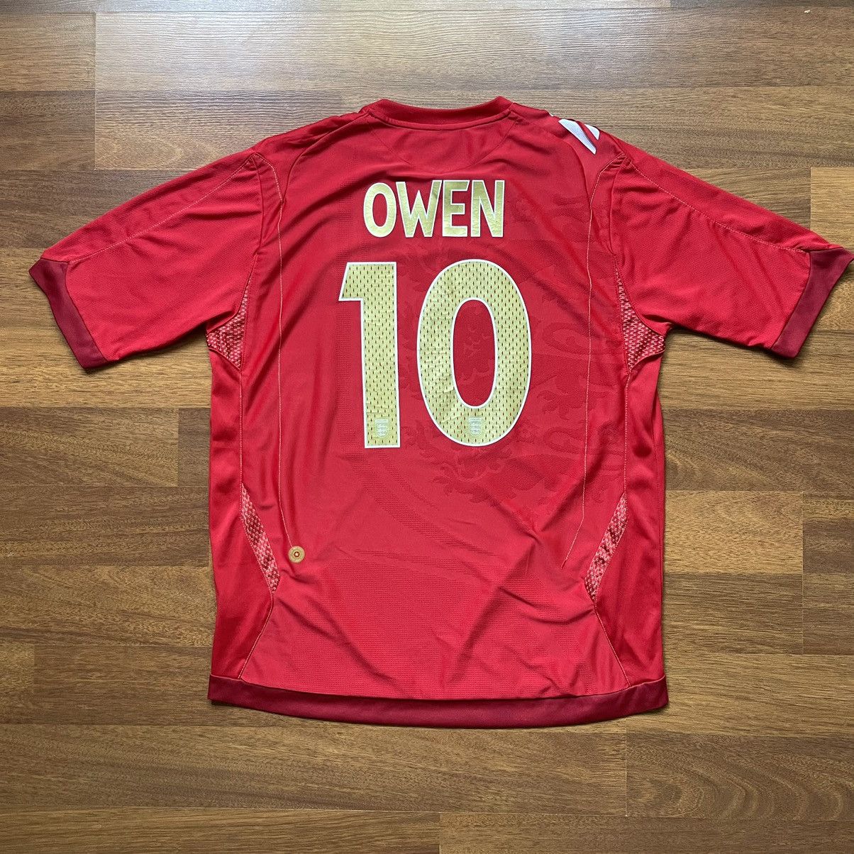 Maillots de foot vintage / rétro - The Football Market - Maillot Angleterre vintage domicile #10
