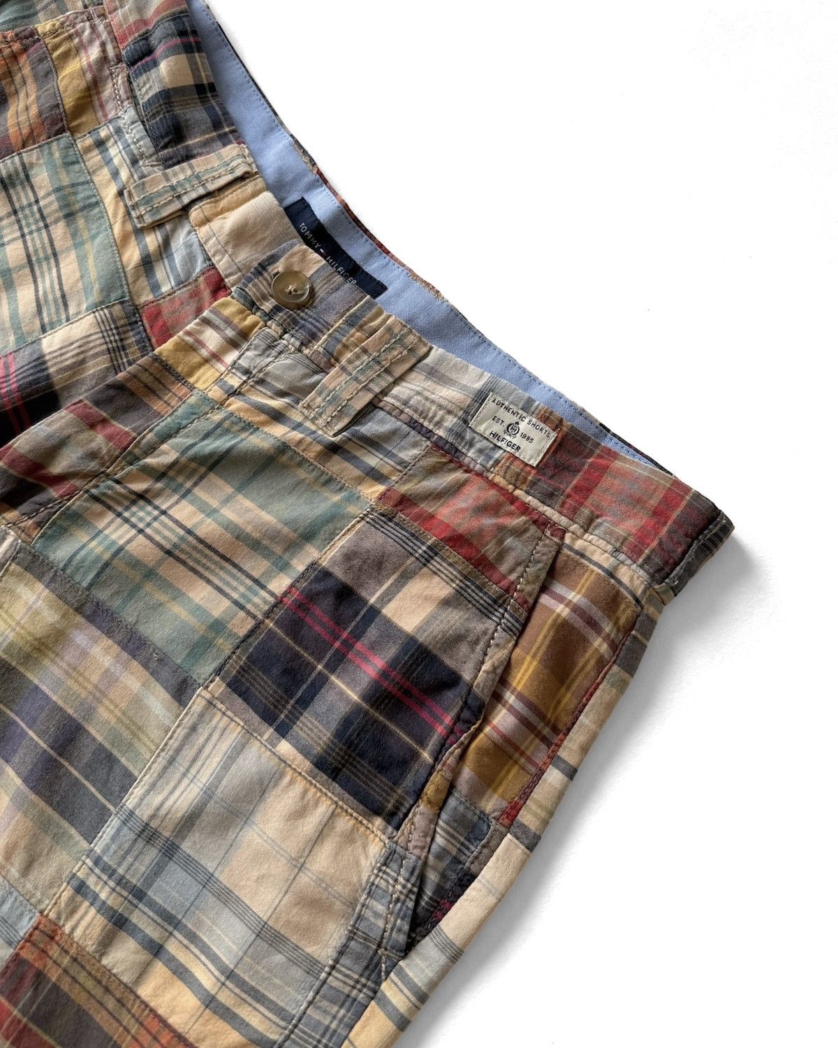 Tommy Hilfiger TOMMY HILFIGER PATCHWORK SHORT PANTS Size US 35 - 10 Thumbnail