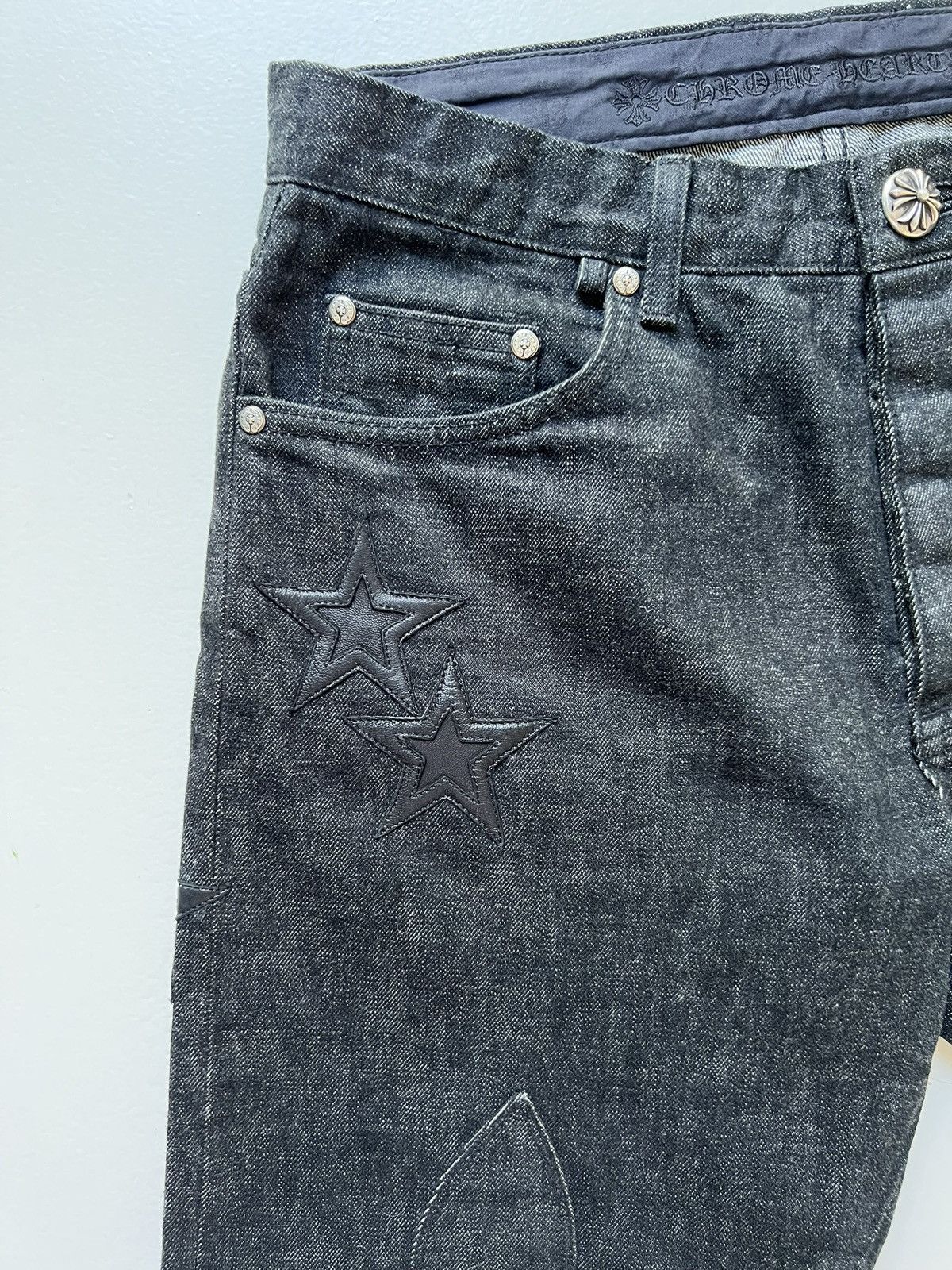 Chrome Hearts Chrome Hearts Star Patch Denim Size US 32 / EU 48 - 3 Thumbnail