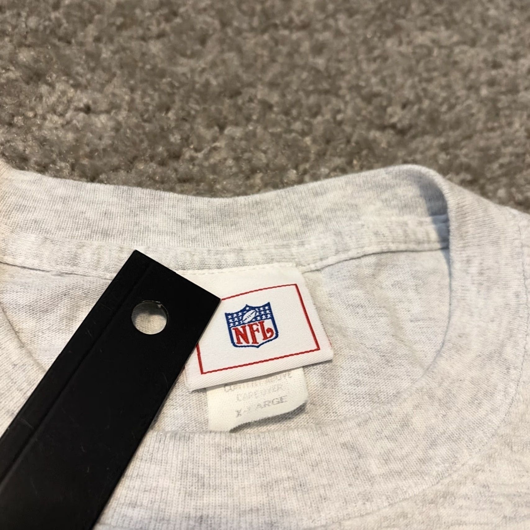NFL VINTAGE Washington Commanders Gray XL T-Shirt NFL Football 2000s Mens Size US XL / EU 56 / 4 - 4 Thumbnail