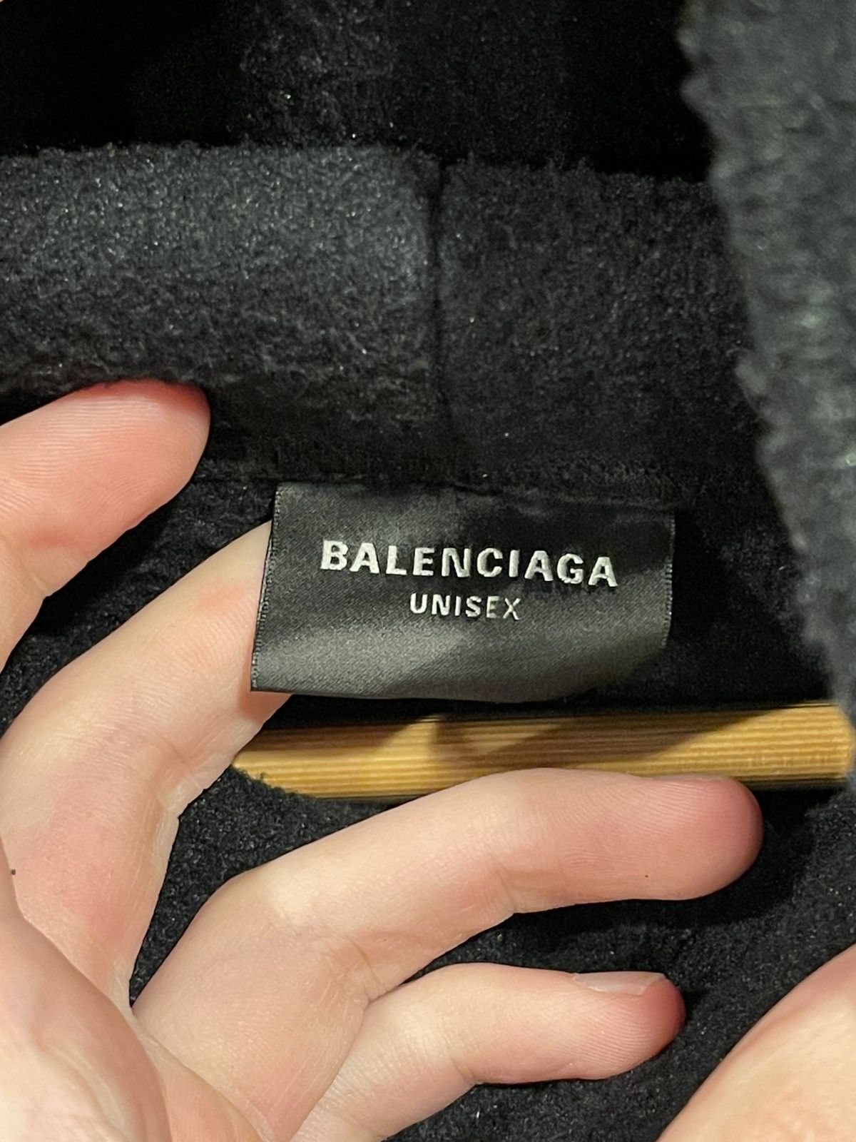 Balenciaga Balenciaga Paris Fleece Hoodie Size US S / EU 44-46 / 1 - 3 Thumbnail